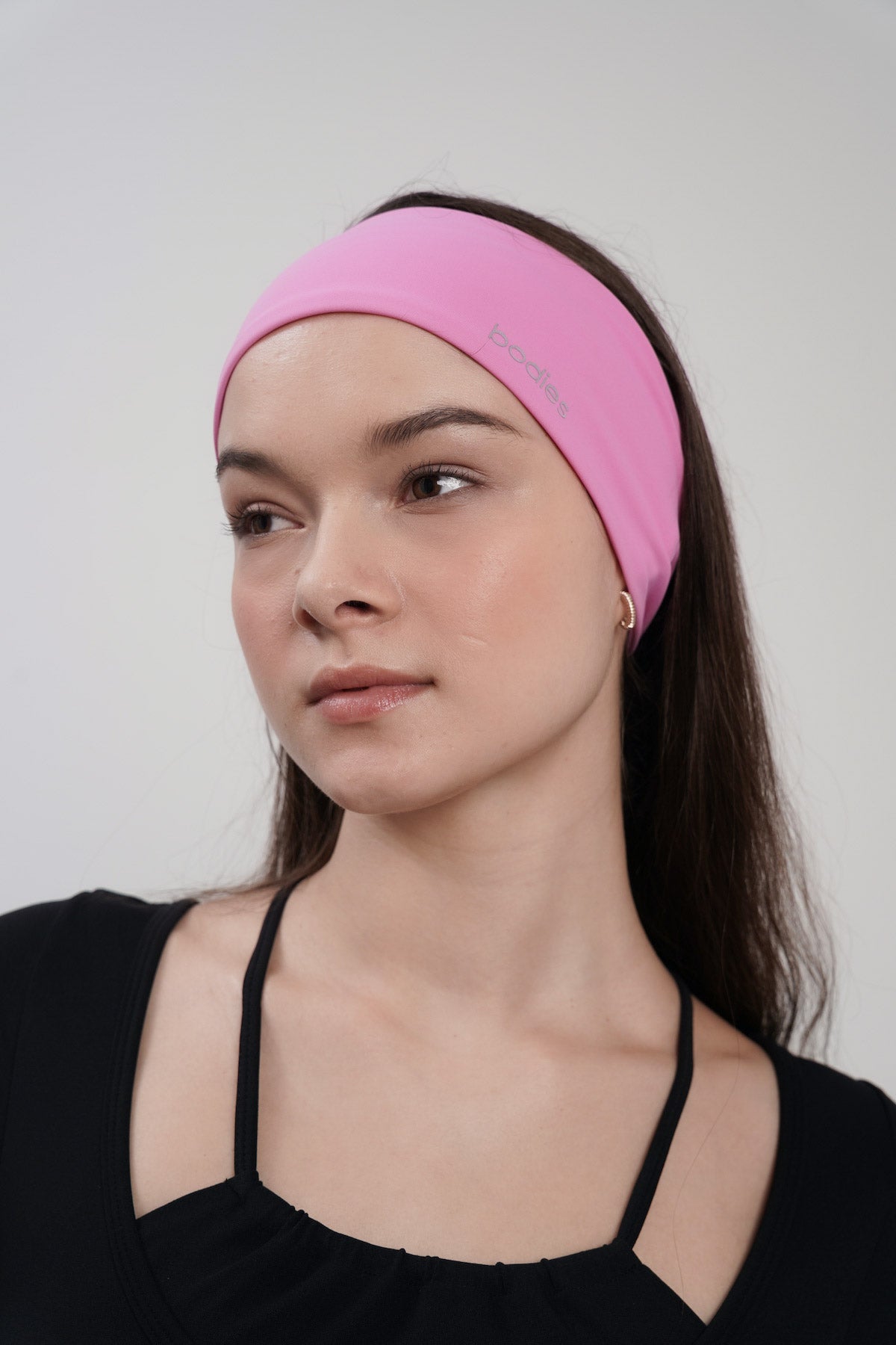 Softcloud Headband In Rose Pink