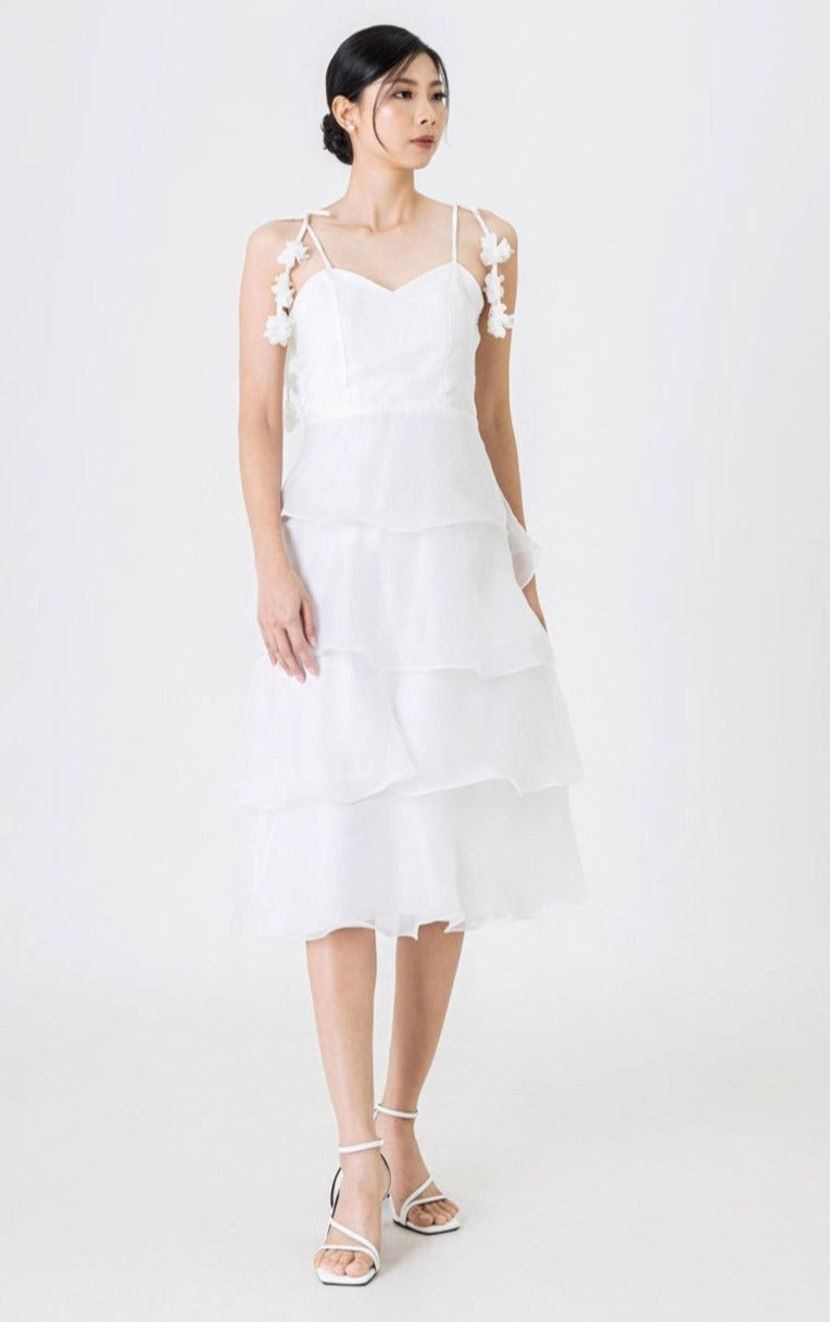 Camille White Dress