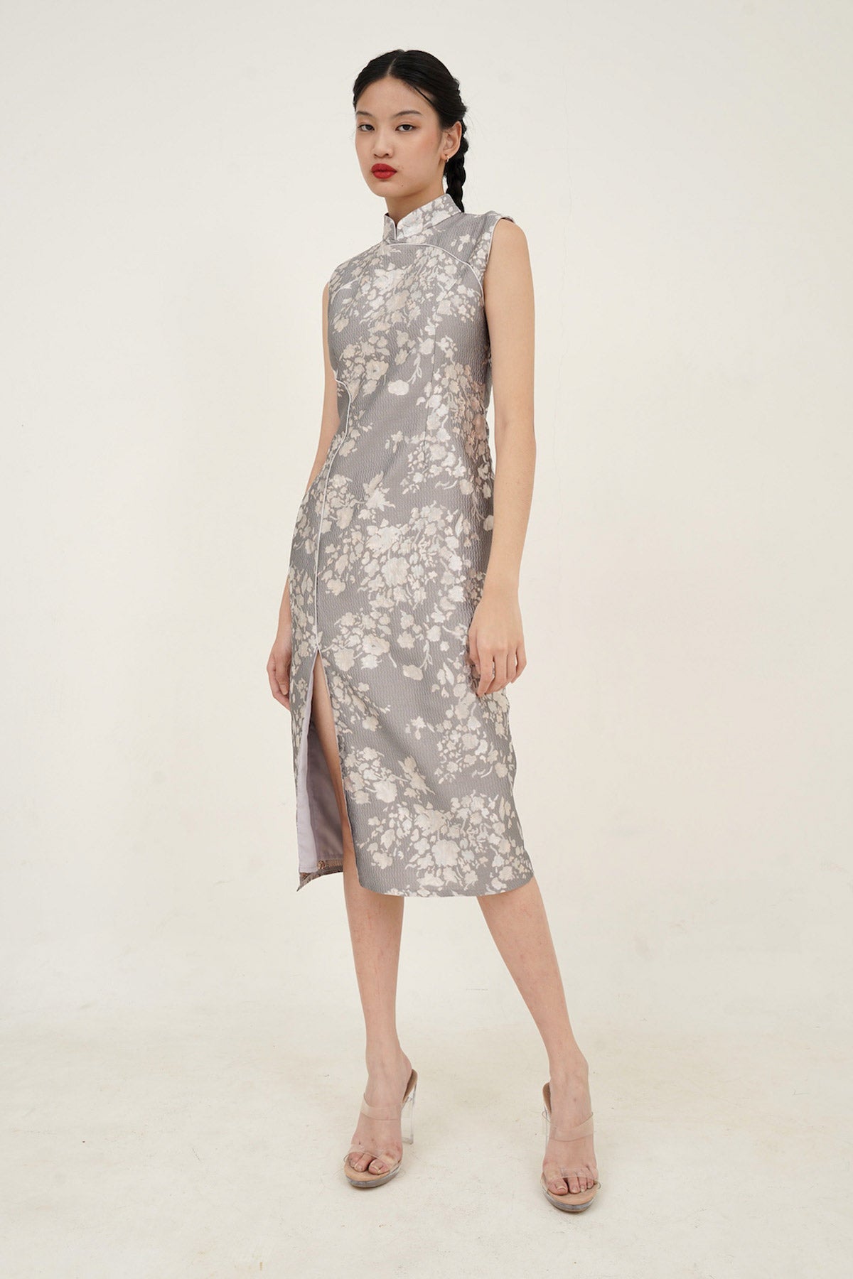 Suanni Dress In Silver (4 Left)