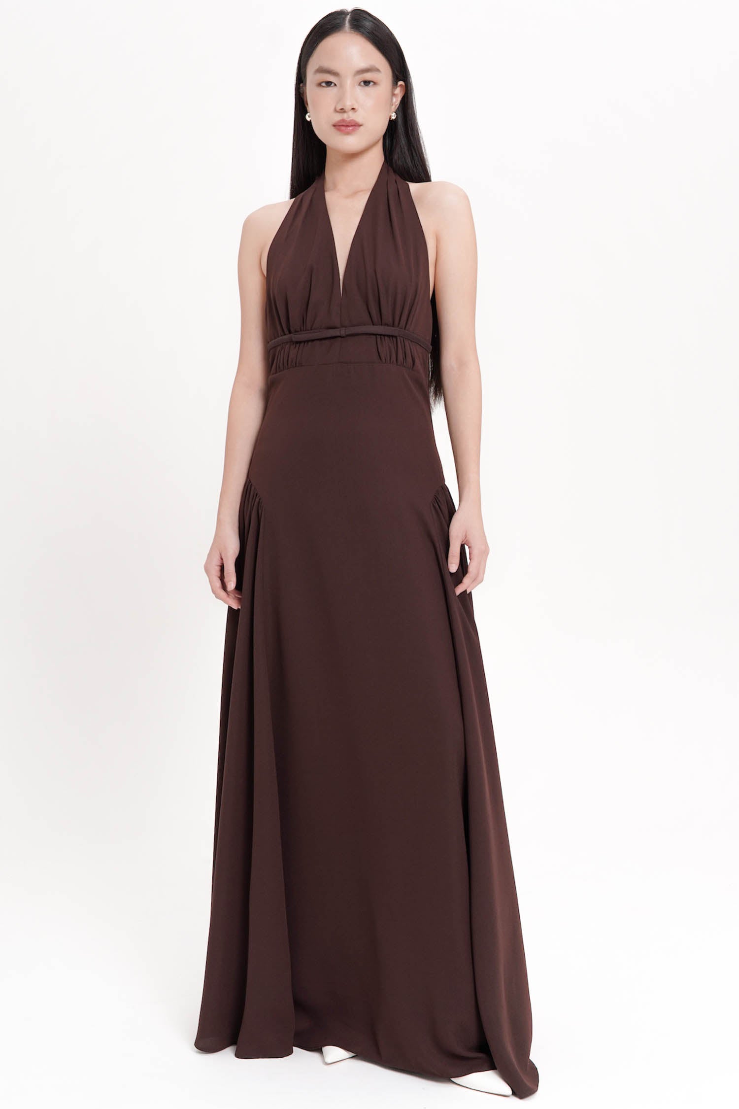Louri Gown In Espresso Louri Gown In Espresso