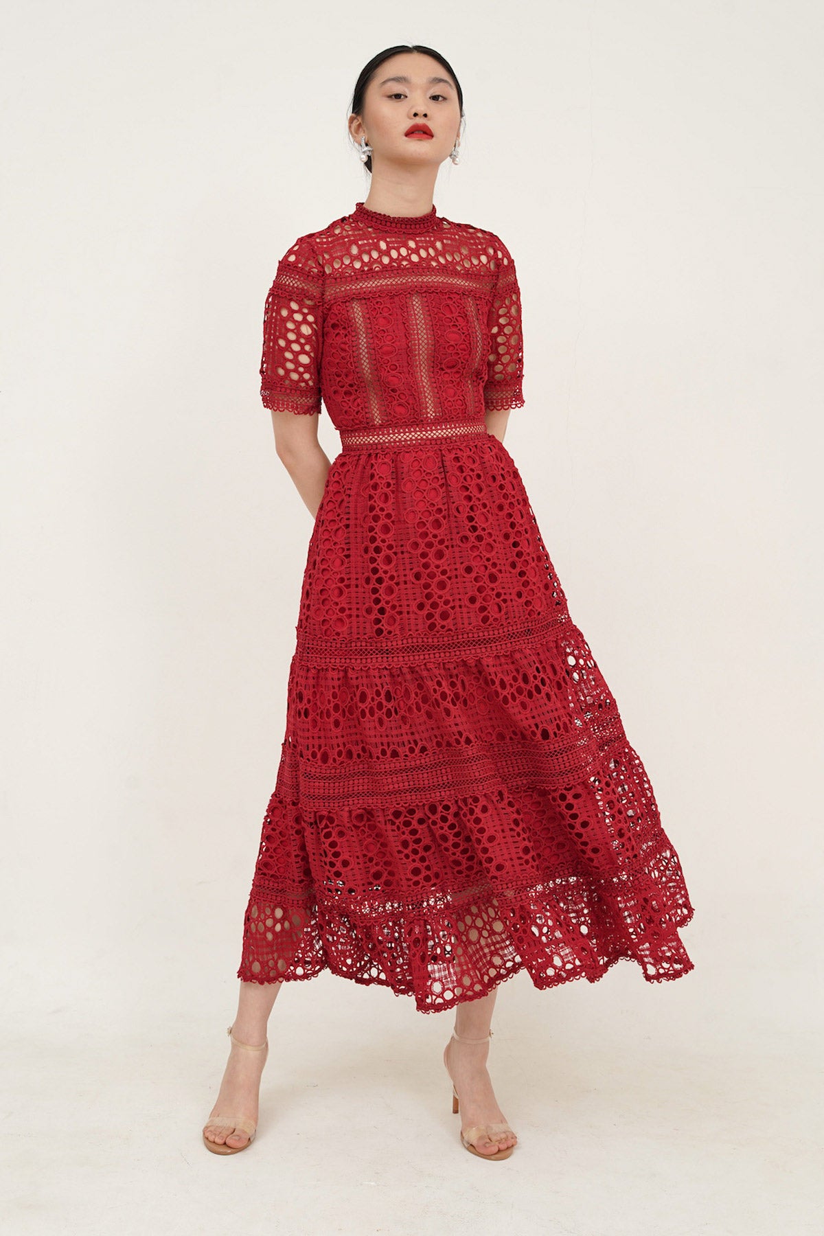 Guilin Dress In Red (2 Left)