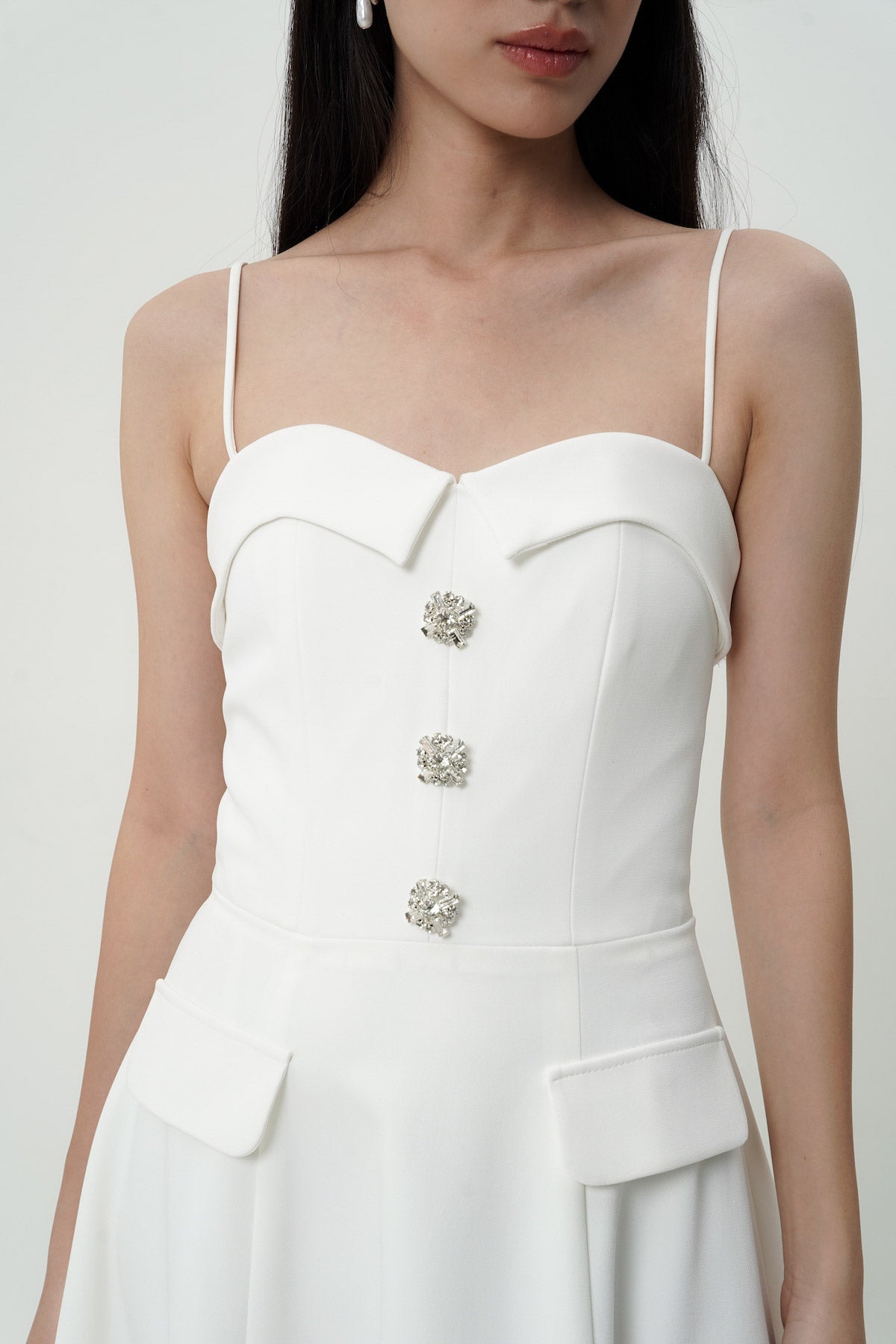 Sienna Dress In White