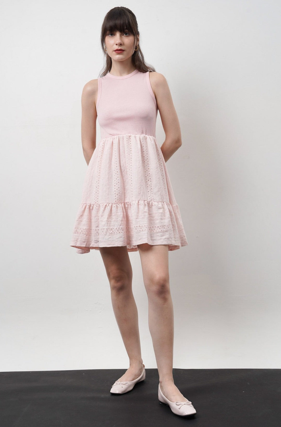 Zinnia Knit Dress In Pink