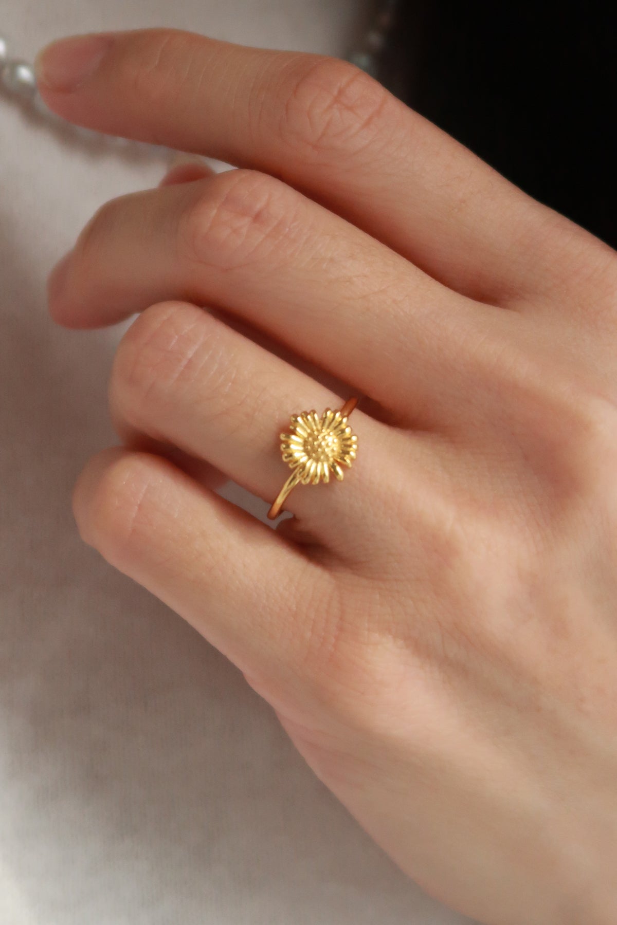 Daisy Gold Ring