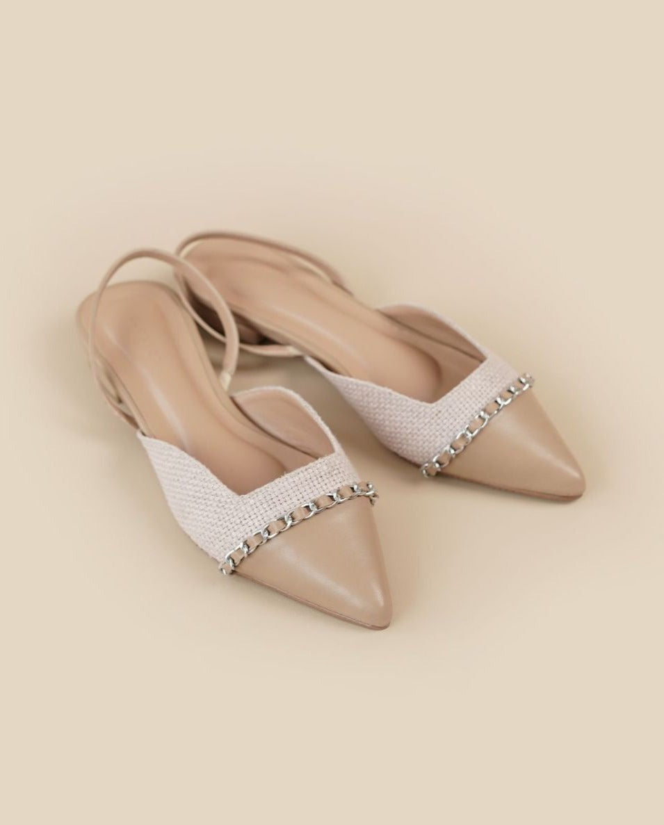 Millie Flats In Nude