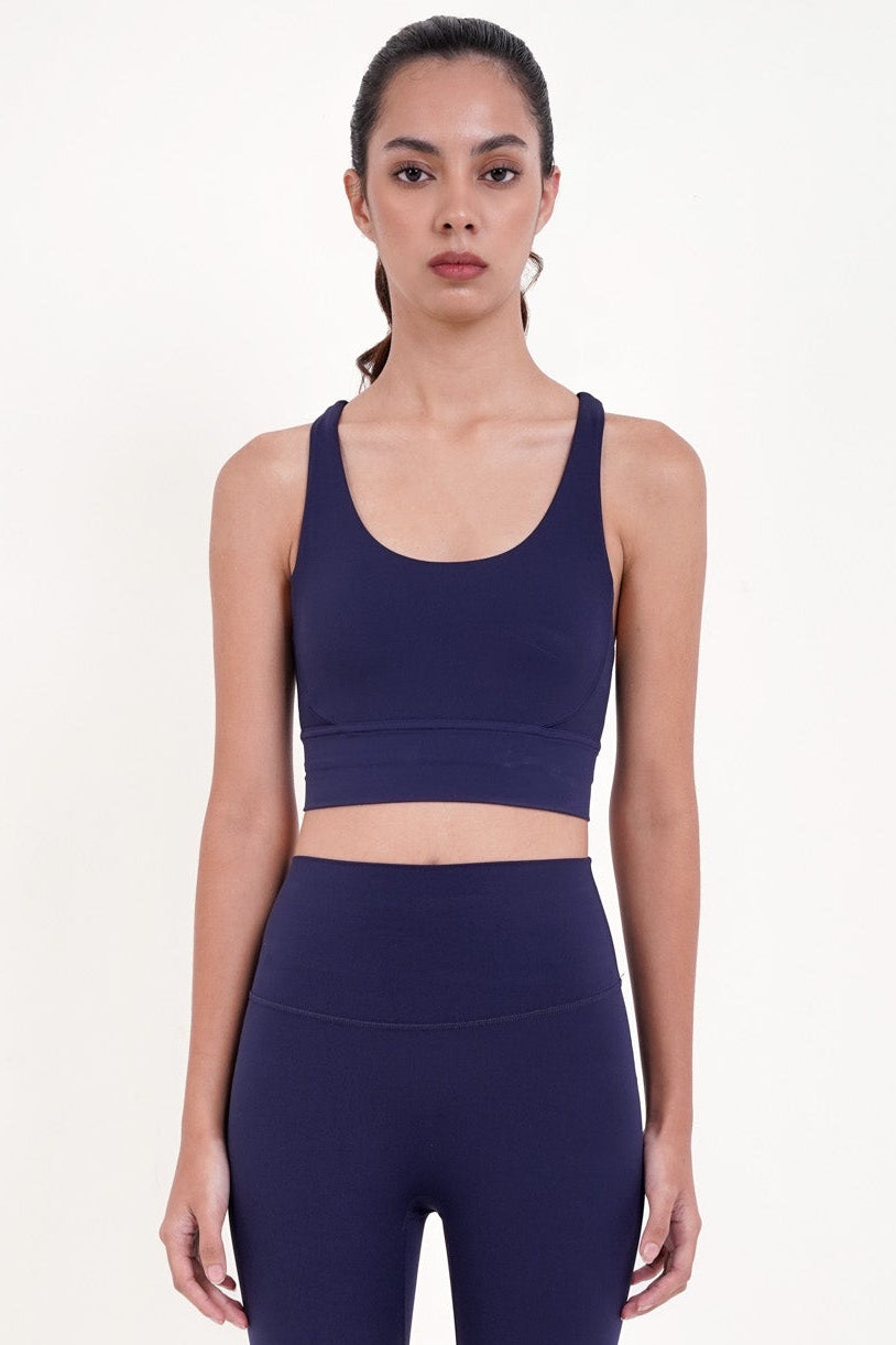 Mantra Bra in Midnight Navy