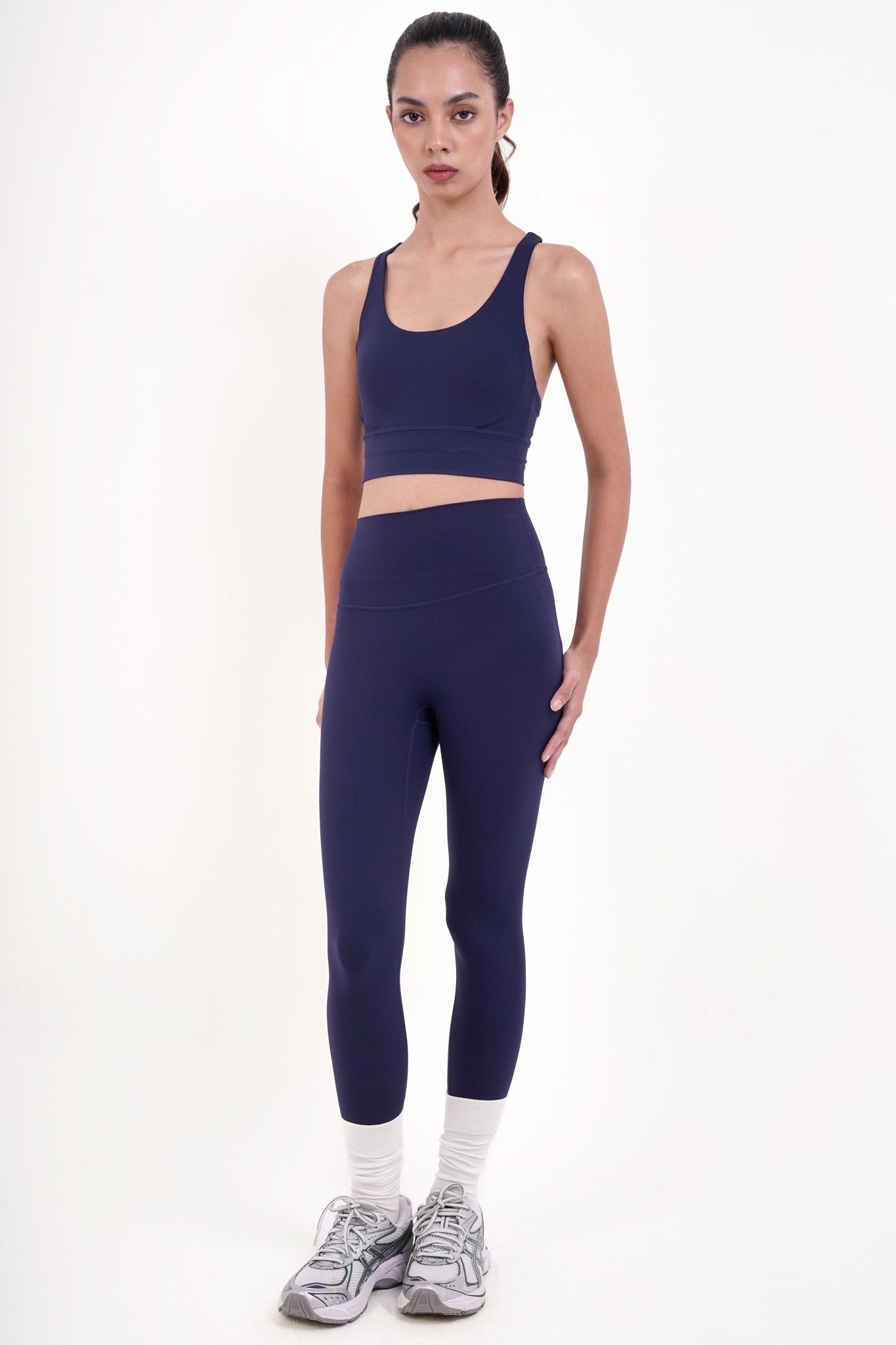 Awaken Leggings in Midnight Navy