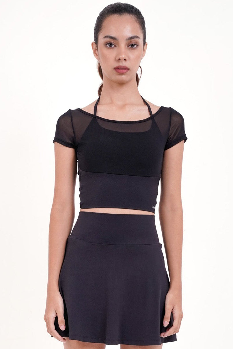 Dive Bra Top In Black