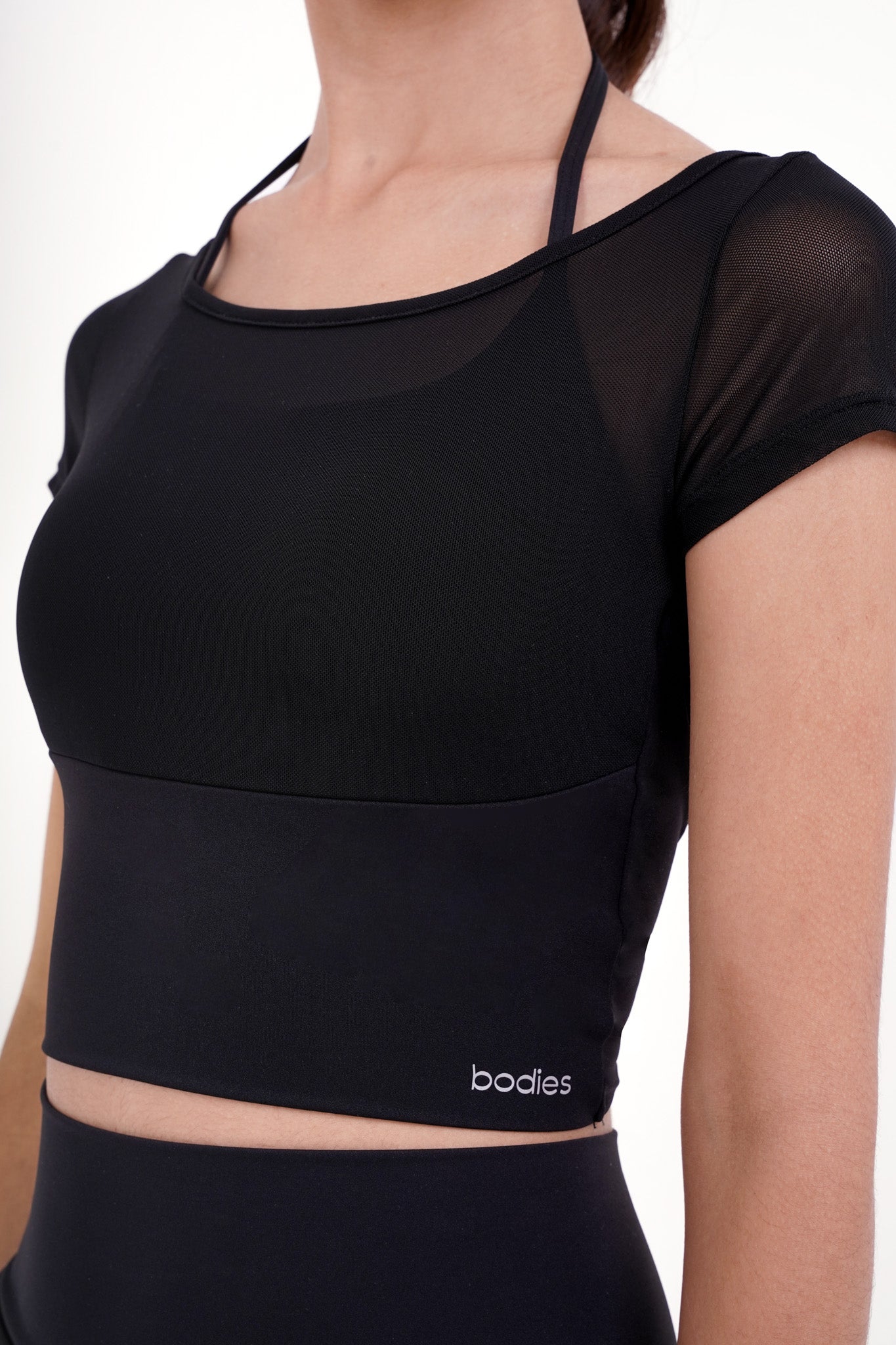 Dive Bra Top In Black