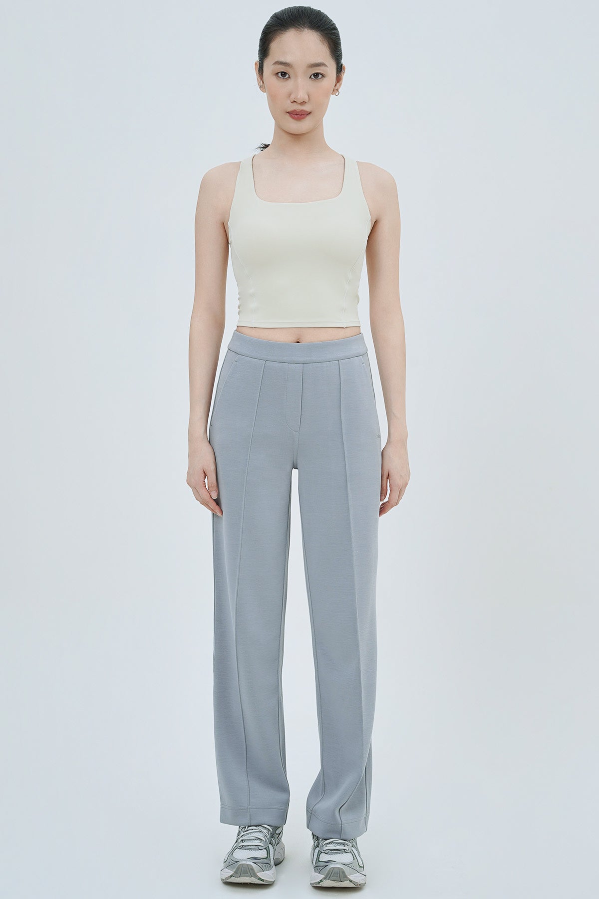 Suave Straight Leg Sweatpants in Steel Blue