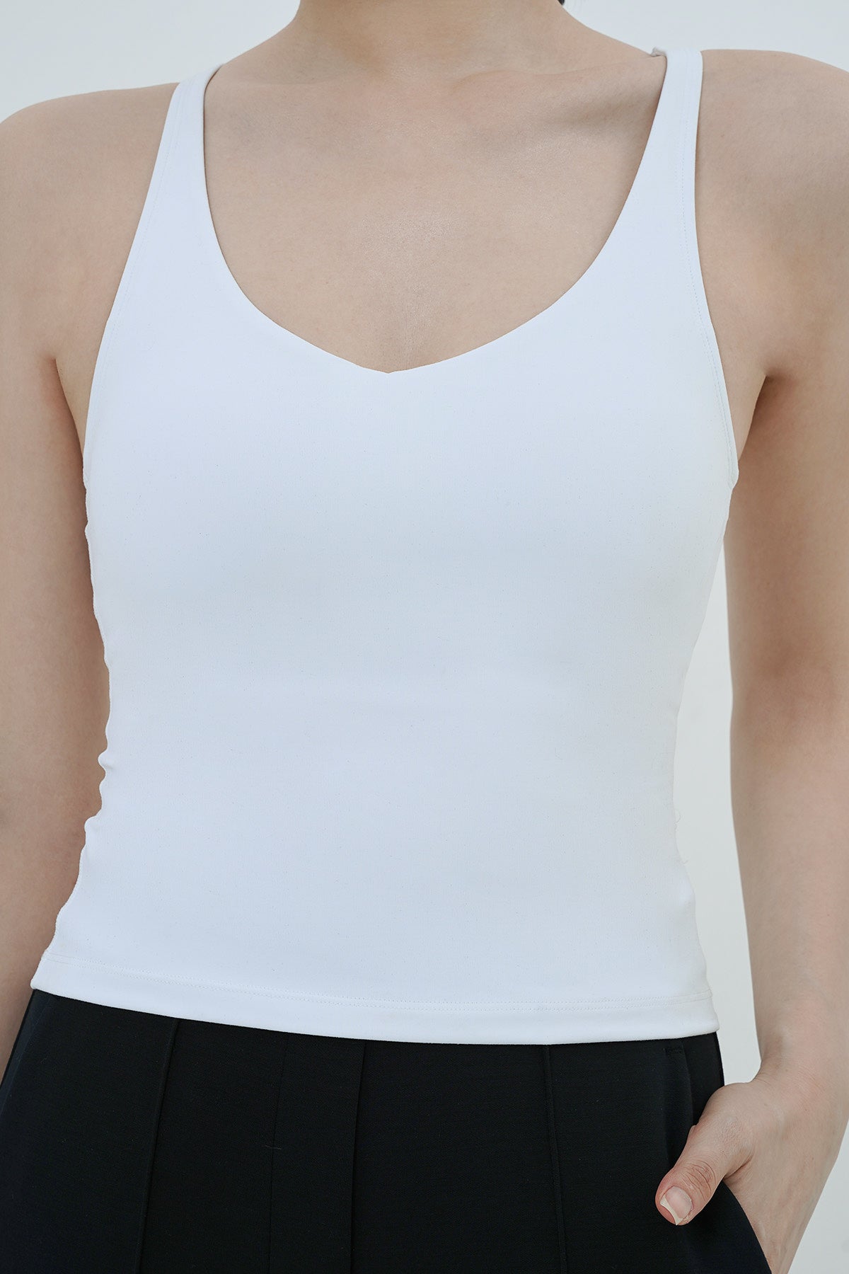 Persona Bra Tank in White