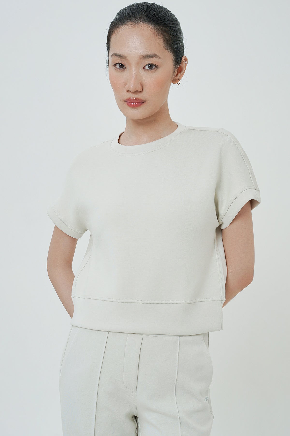 All-Season Top in Ivory
