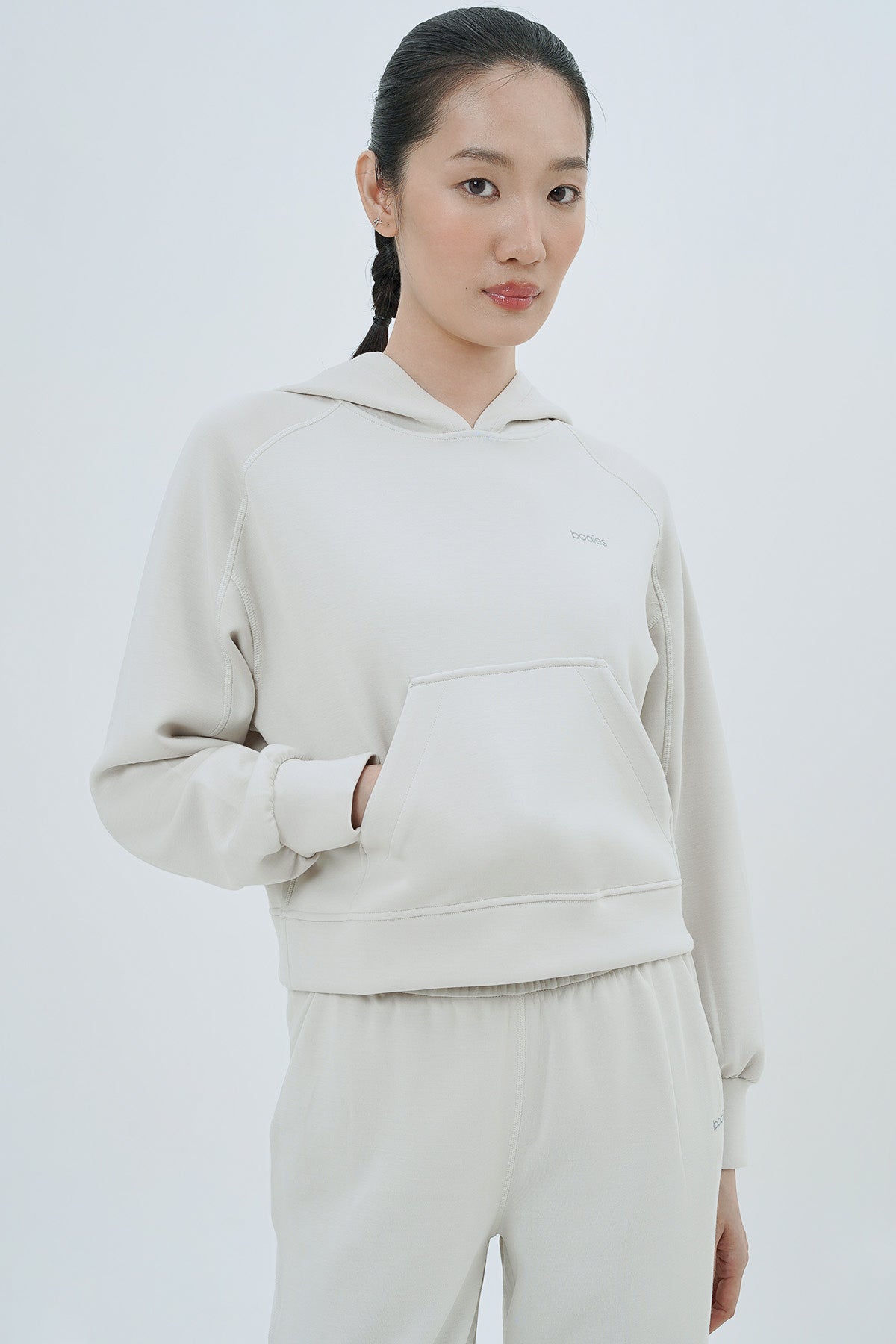 Cuddle Hoodie in Eggshell