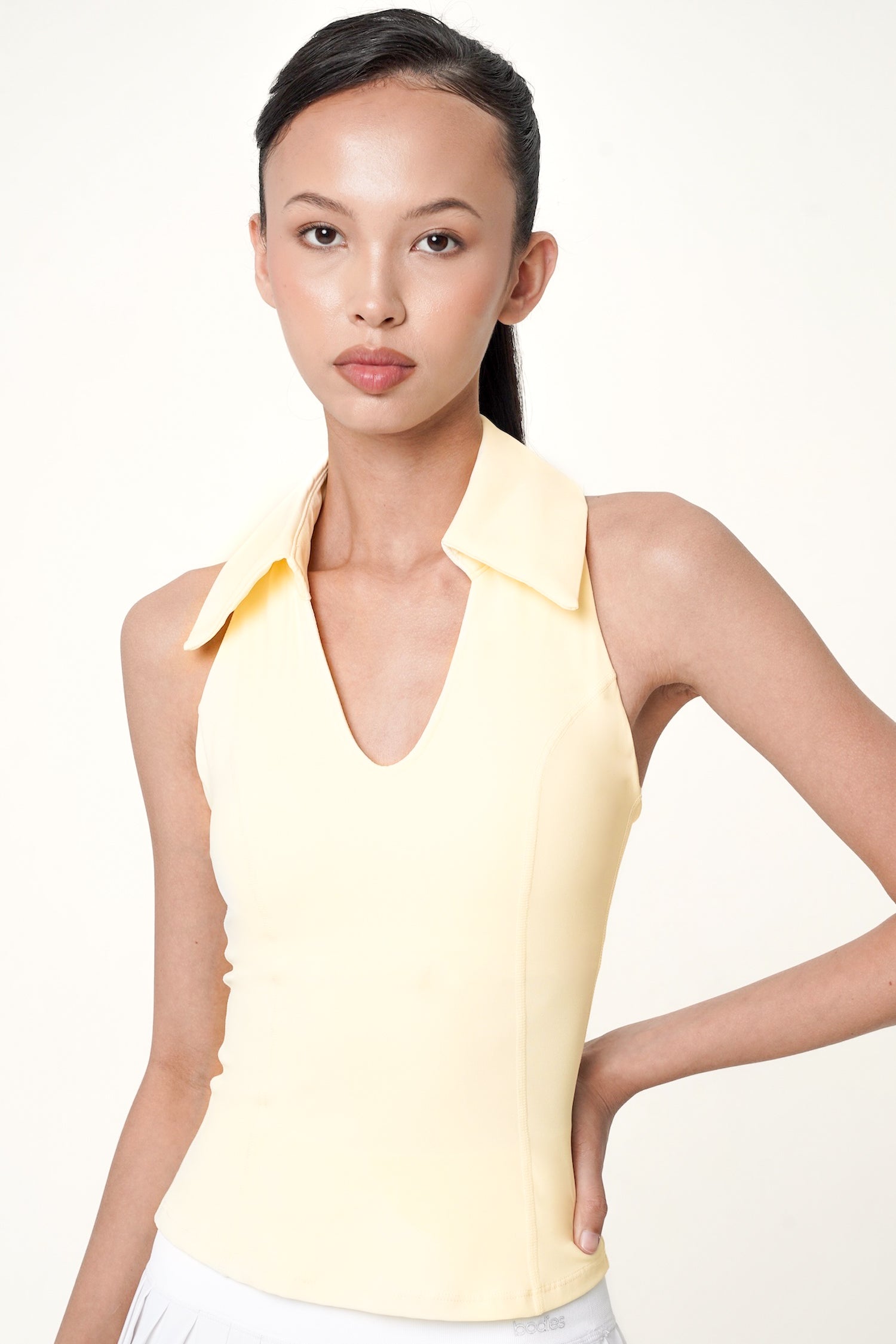 Pavilion Polo Top in Buttermilk