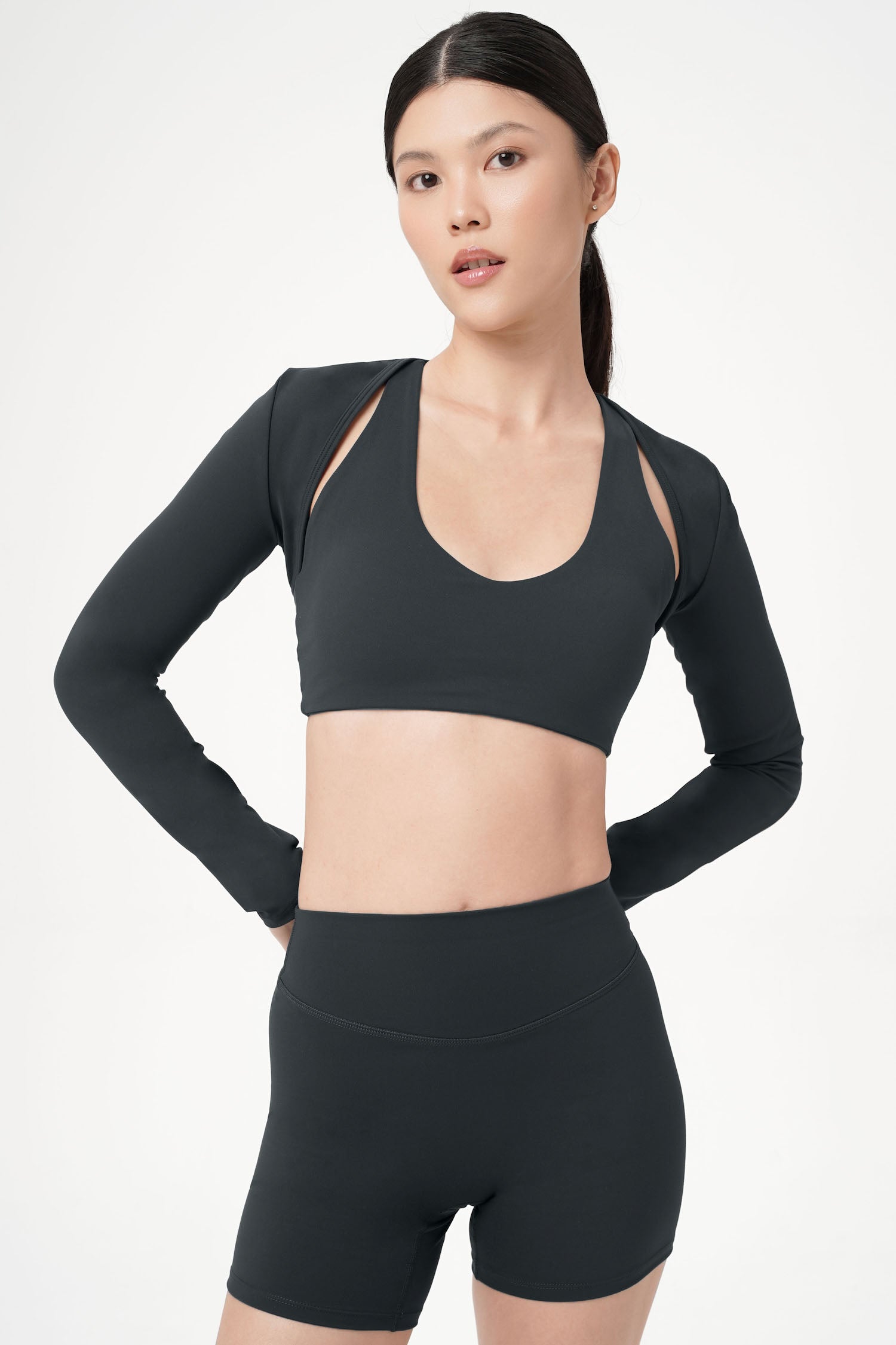 Lunette Long Sleeve Outer in Marine