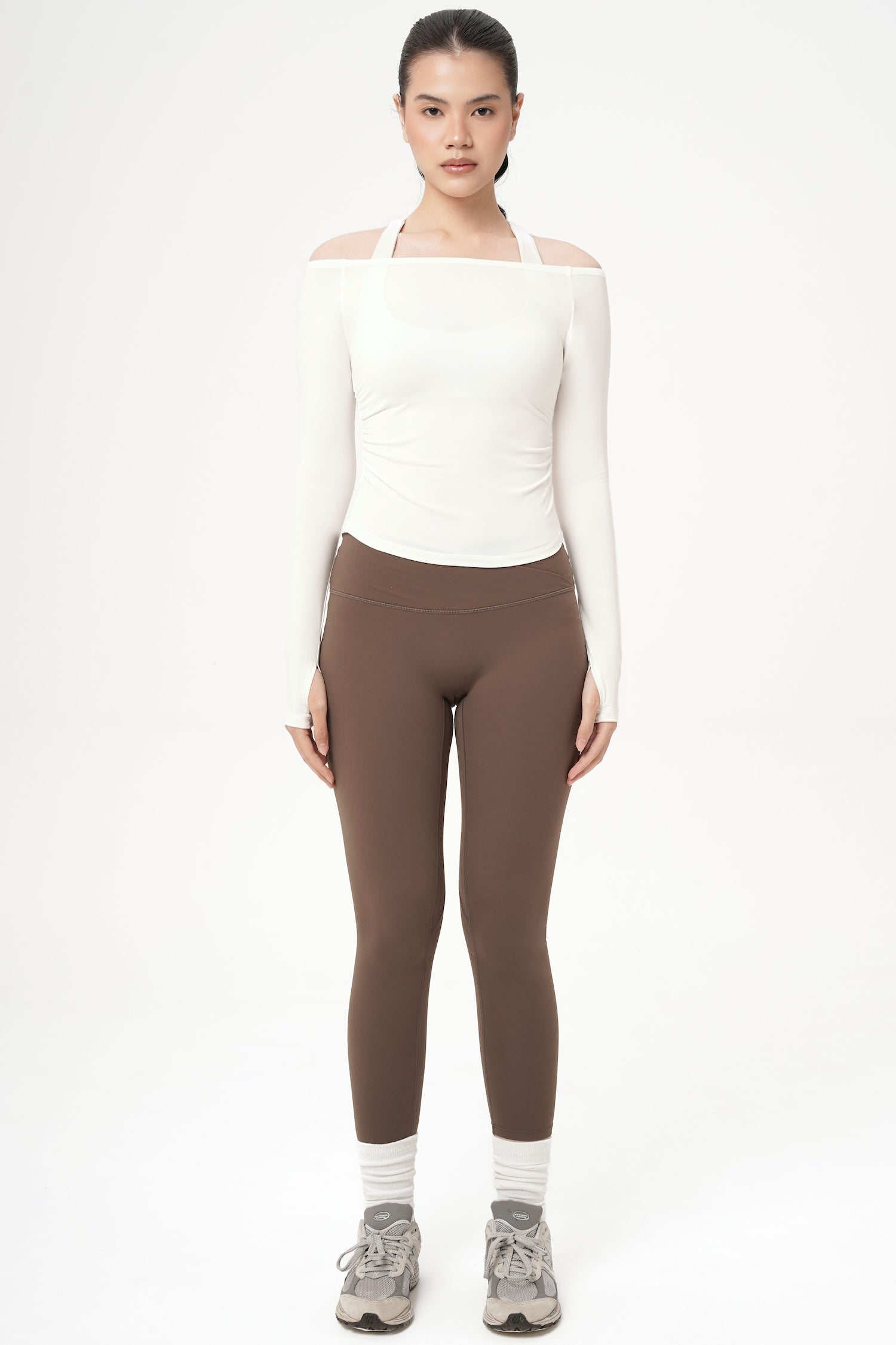Forme Legging in Choco