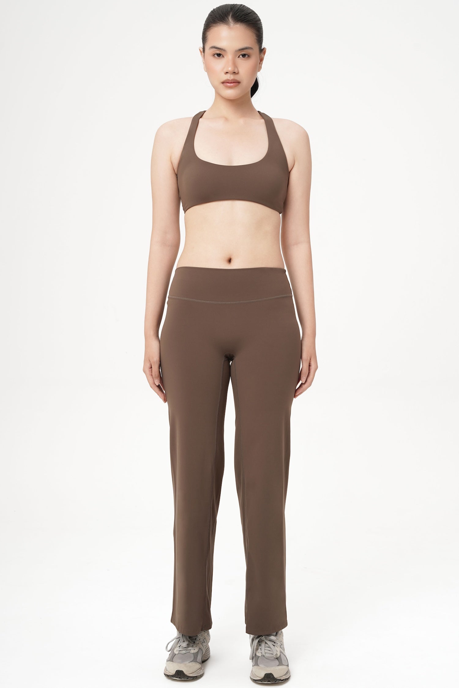 Power Form Bra Top in Choco