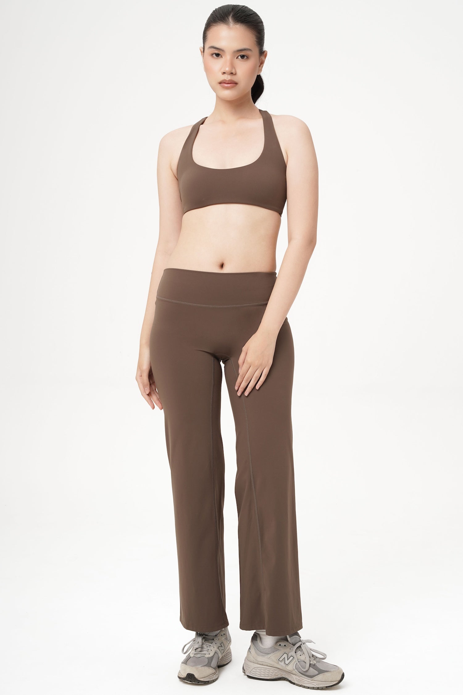 Power Form Bra Top in Choco