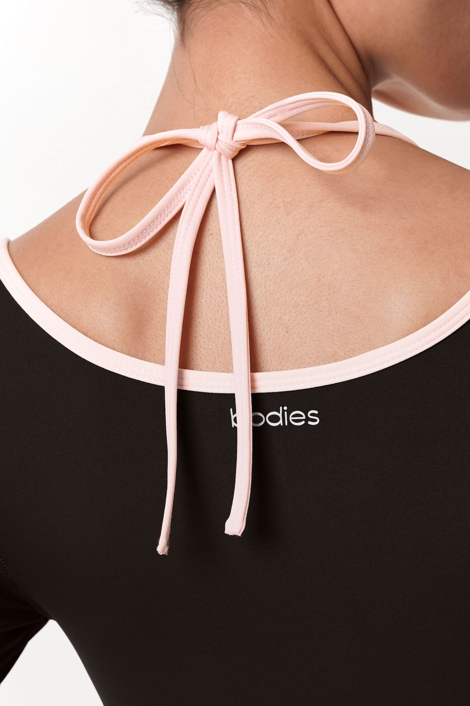 Allegro Longsleeve Bra Top in Espresso