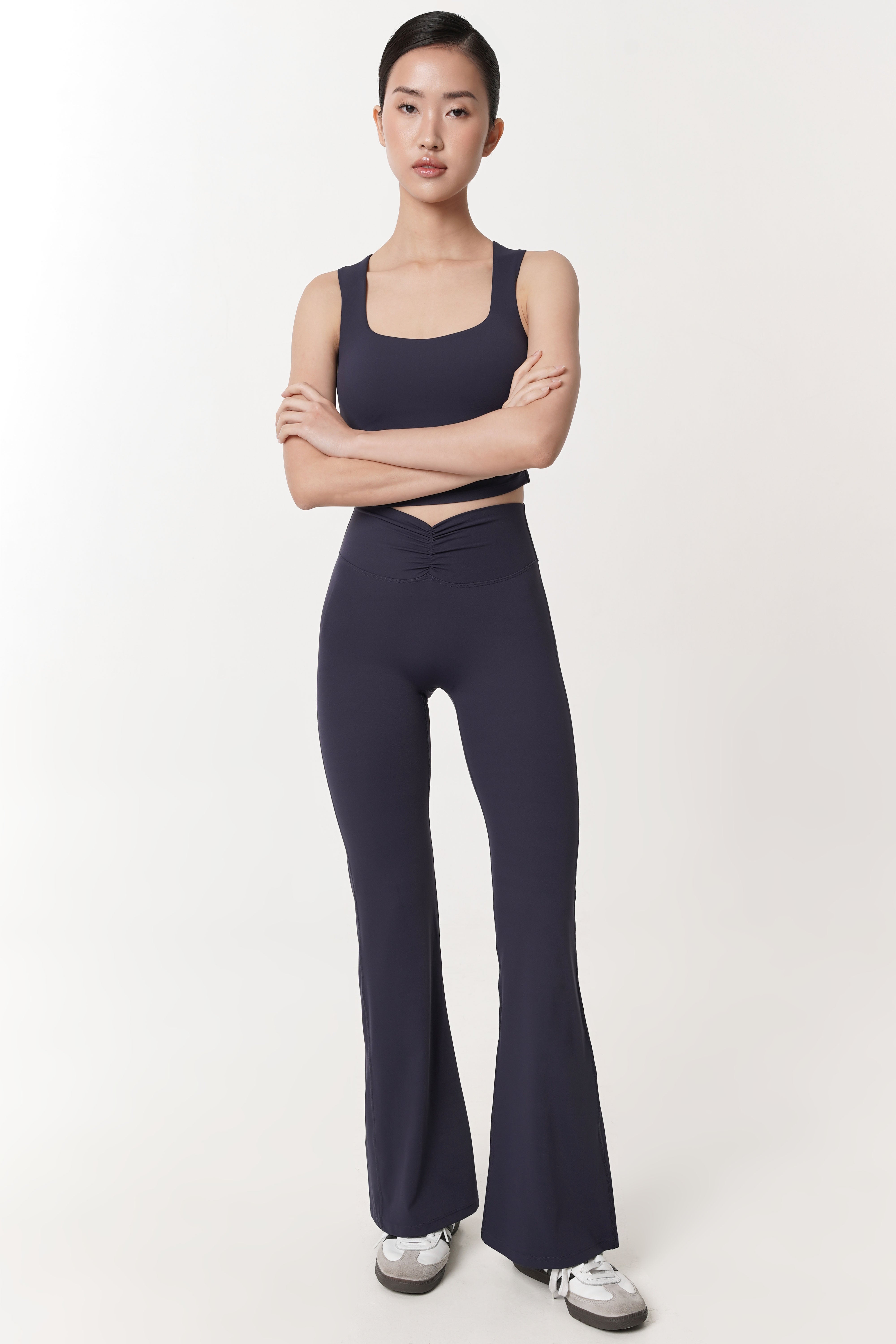 Absolute Flare Pants in Midnight Navy
