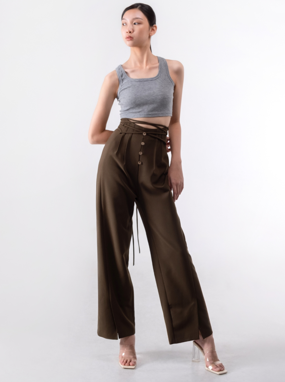 Noreen Pants In Army Green
