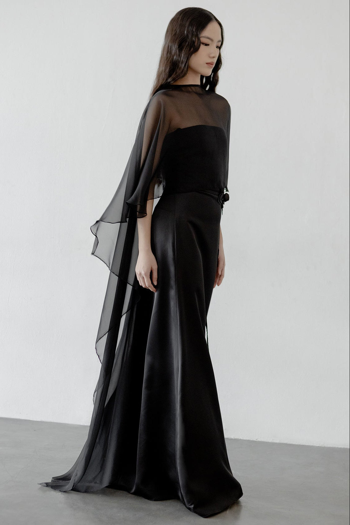 Adeline Dress in Black