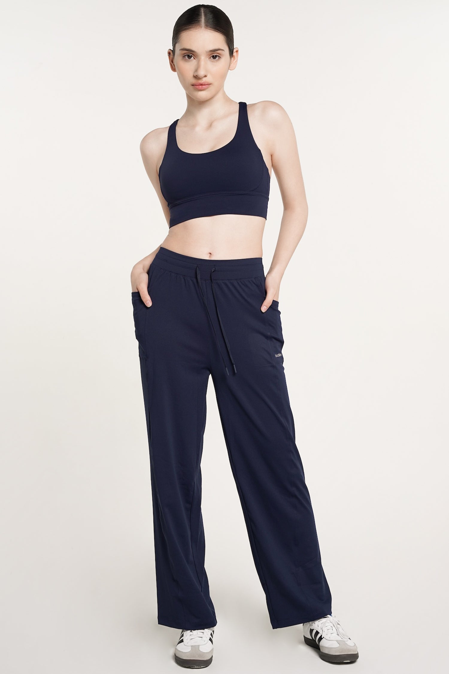 Essence Straight Pants in Midnight Navy