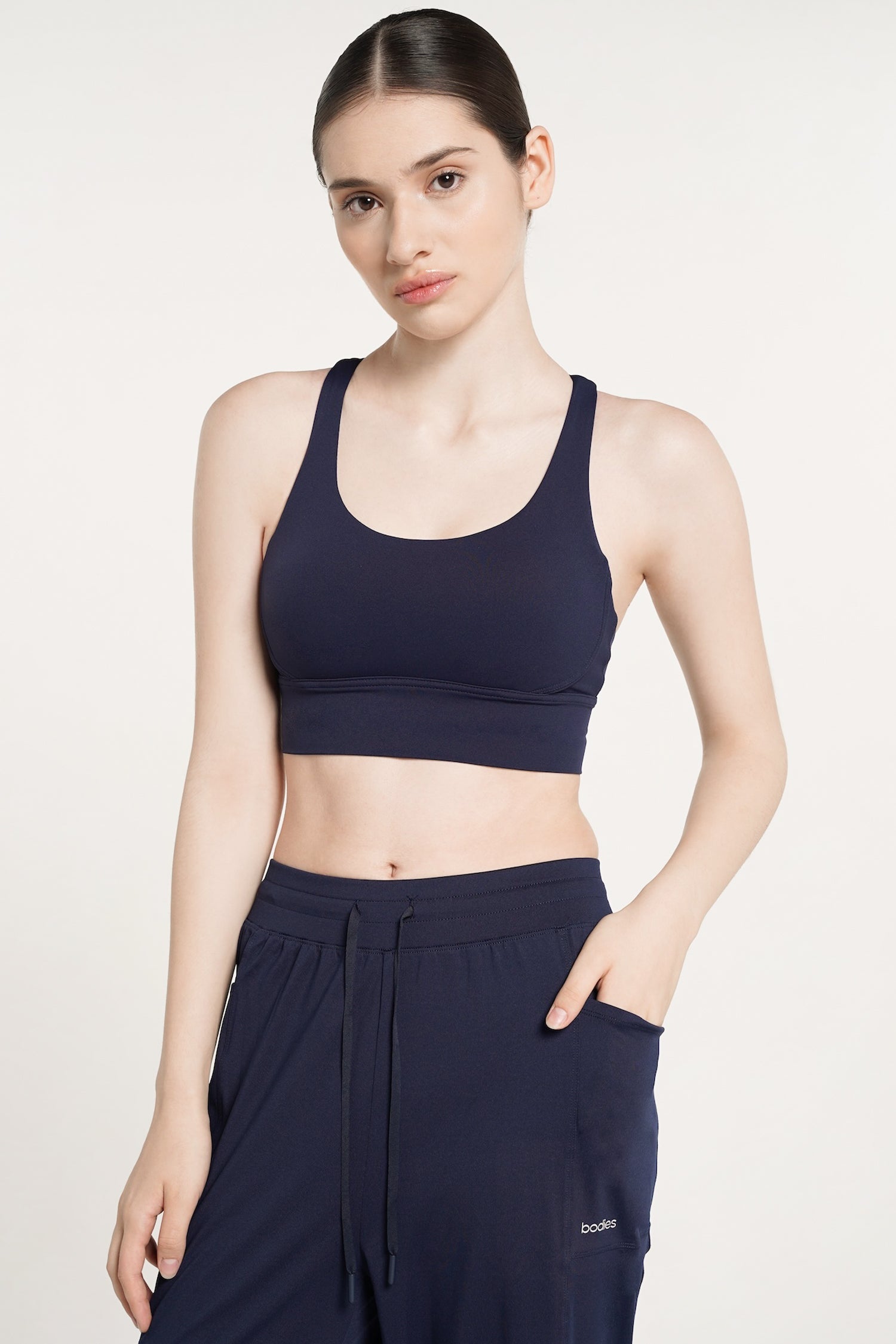 Essence Straight Pants in Midnight Navy