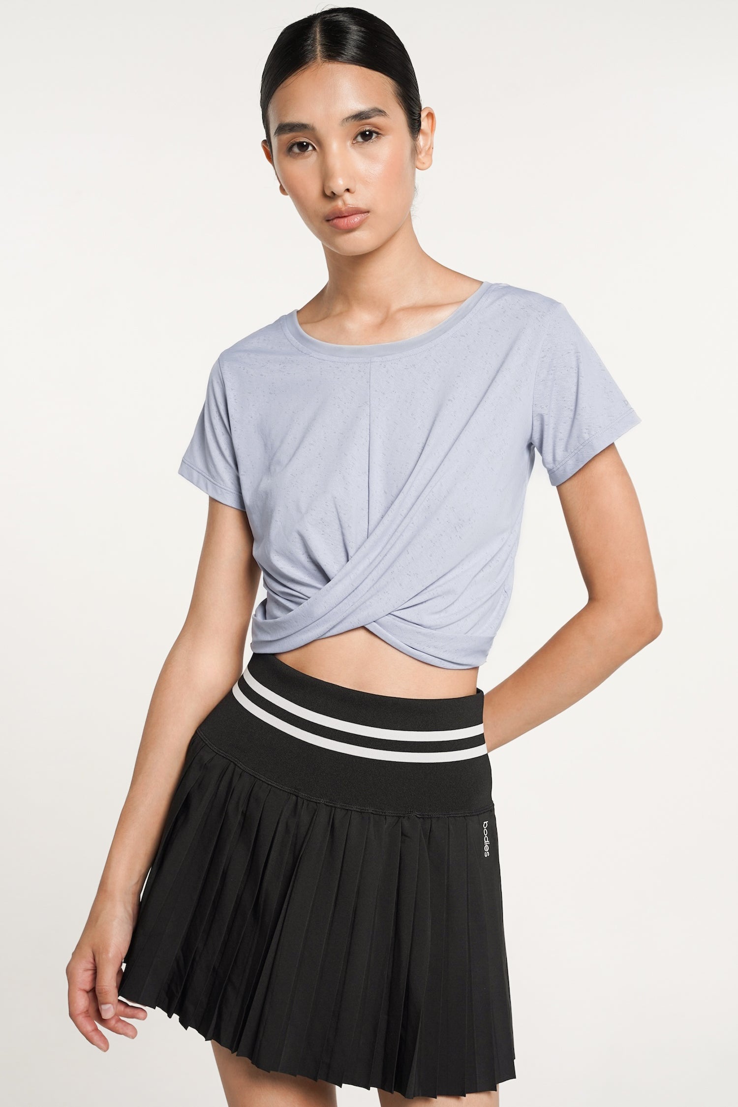 Vivid Top in Heather Purple