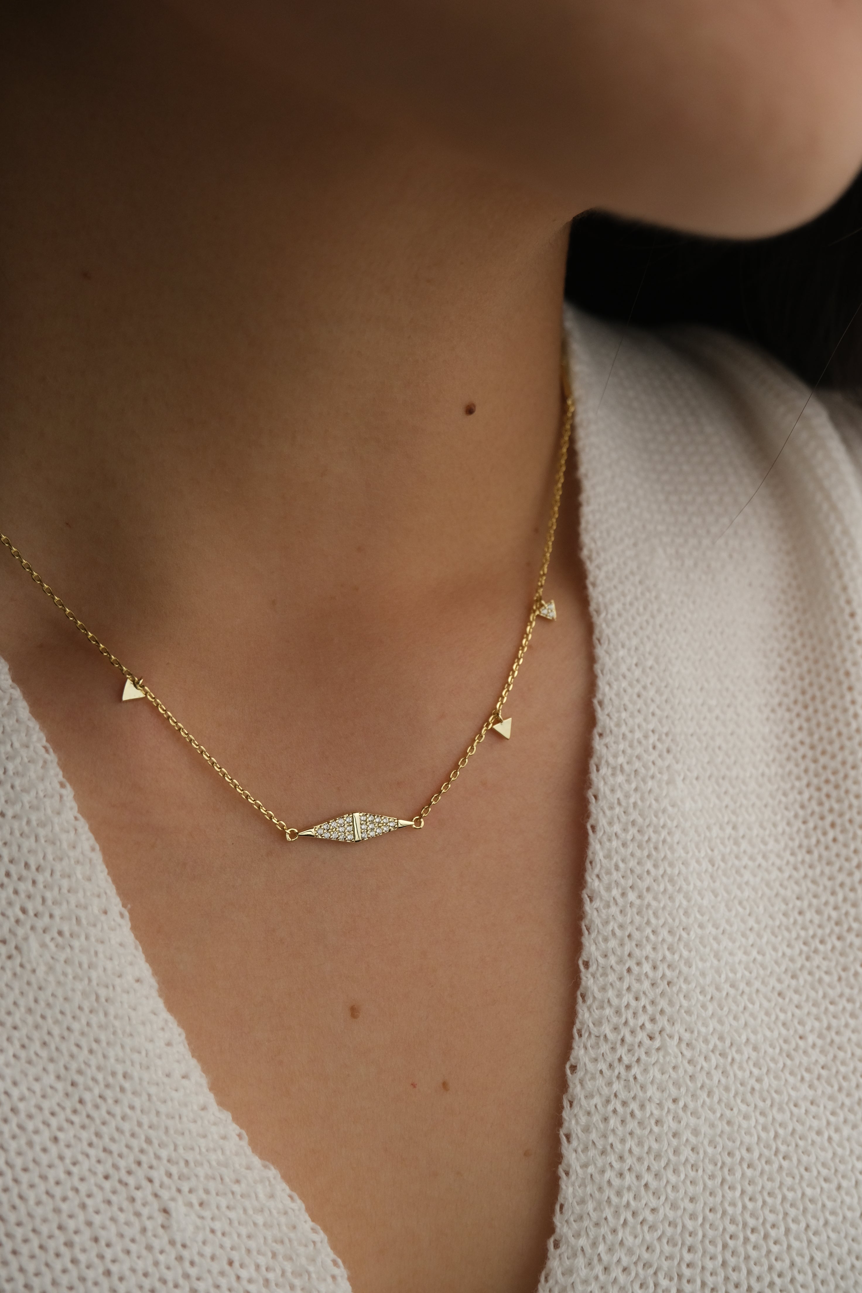 Carla Necklace In Gold