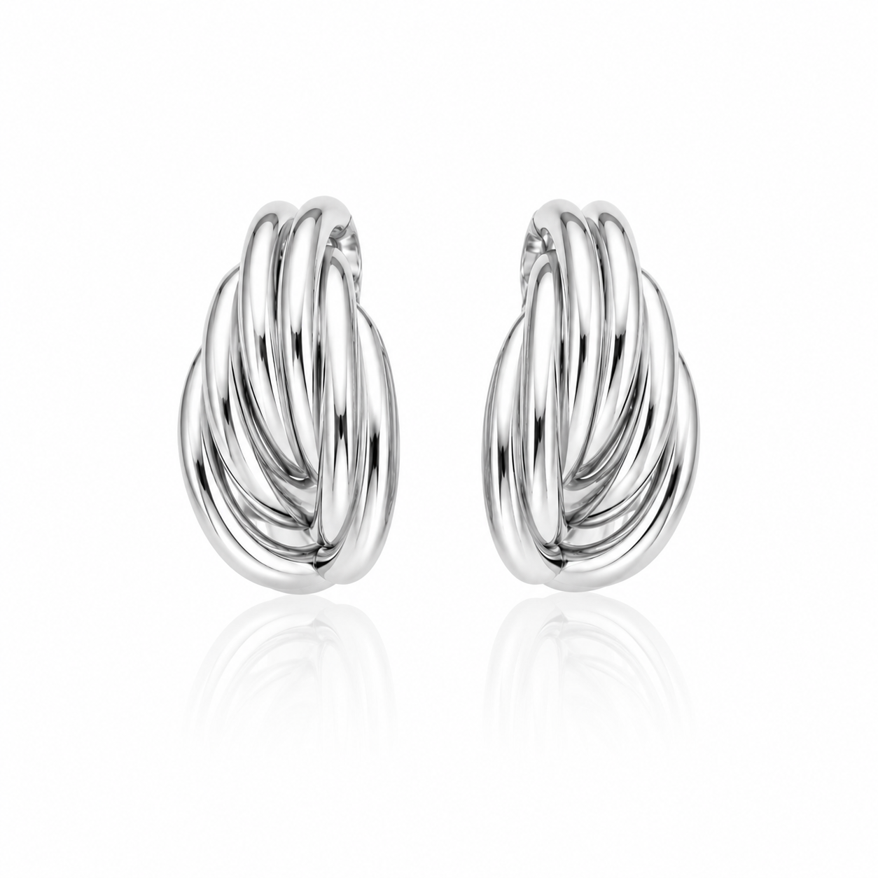Swan Earring In Silver (Last pieces)