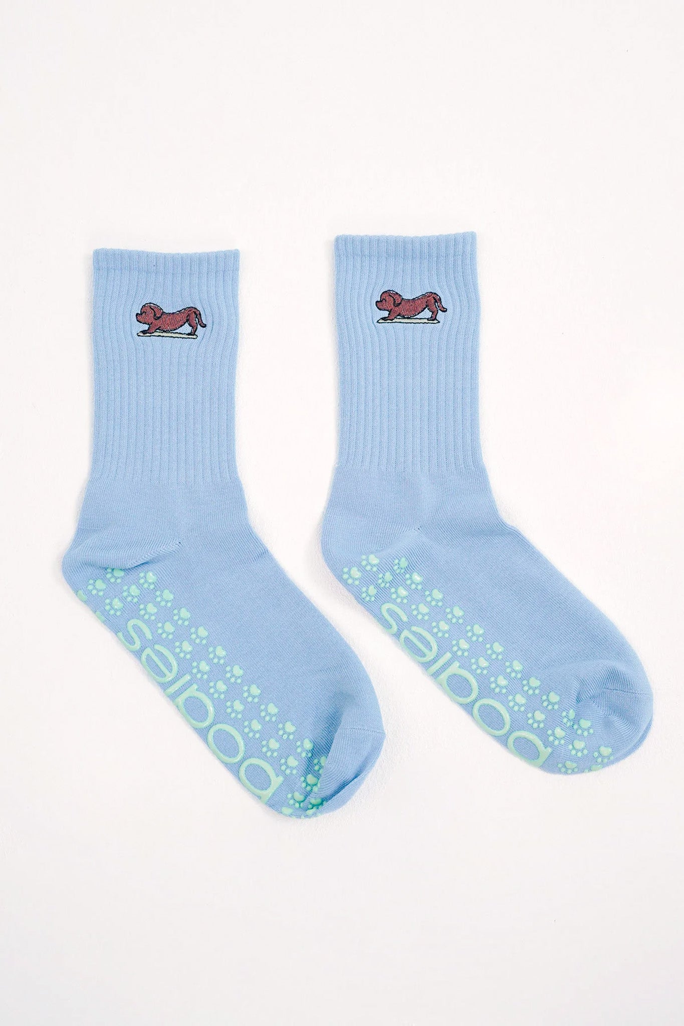 Money Good Grip Socks in Cornflower Blue
