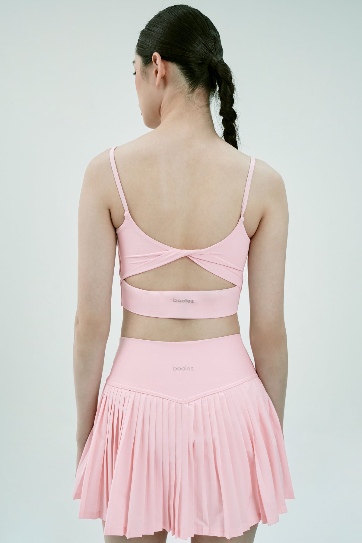 Lavish Pleated Tennis Skirt in Blush