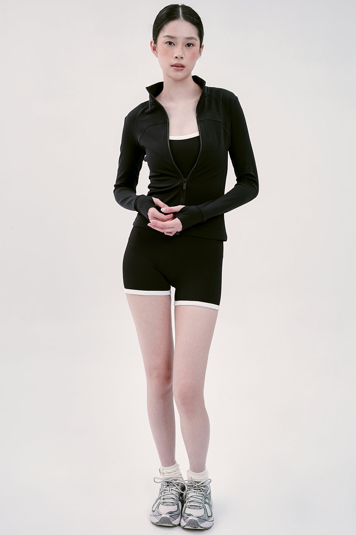 Speed Up Jacket in Black