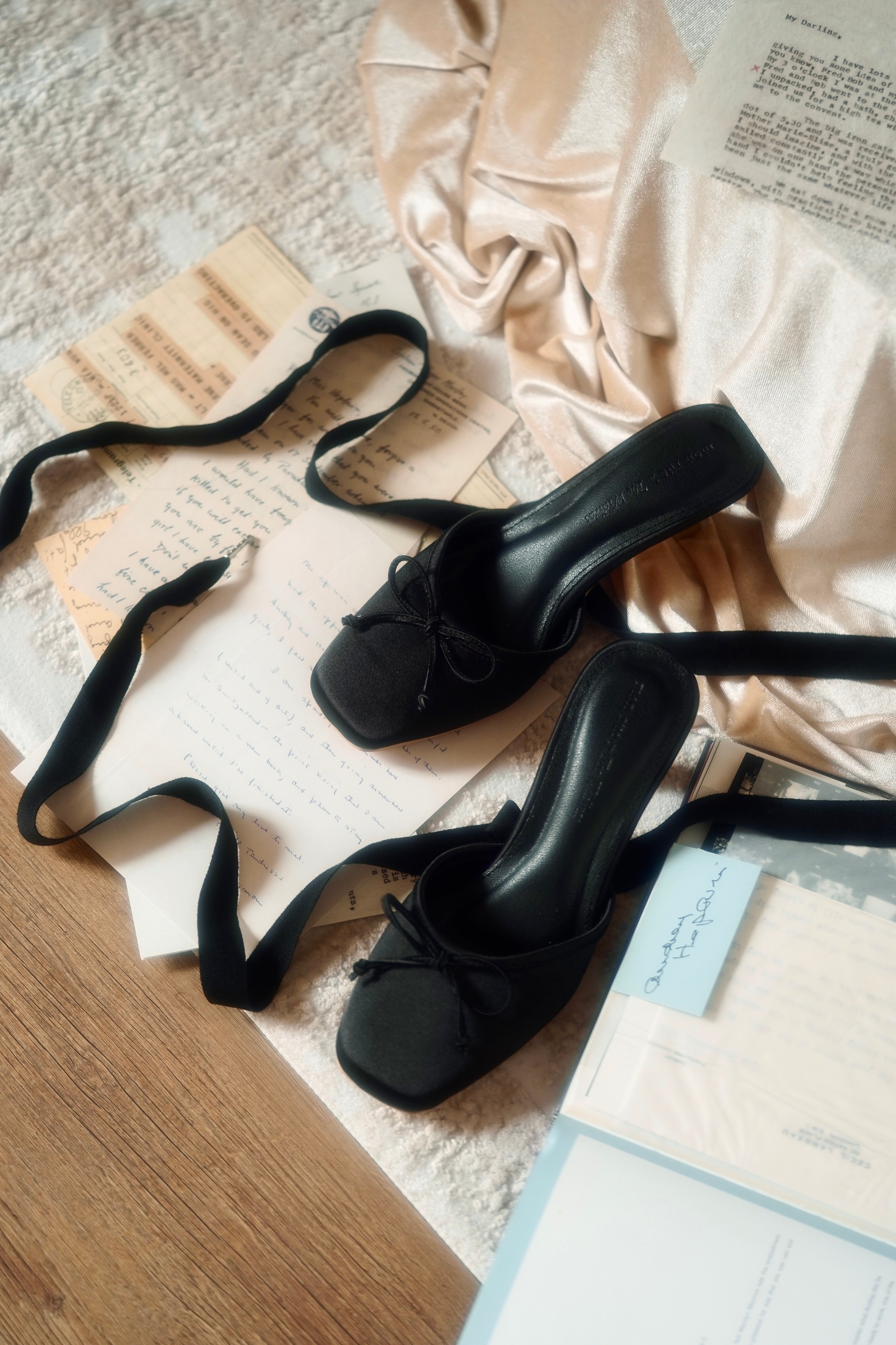 Odette Heels in Black
