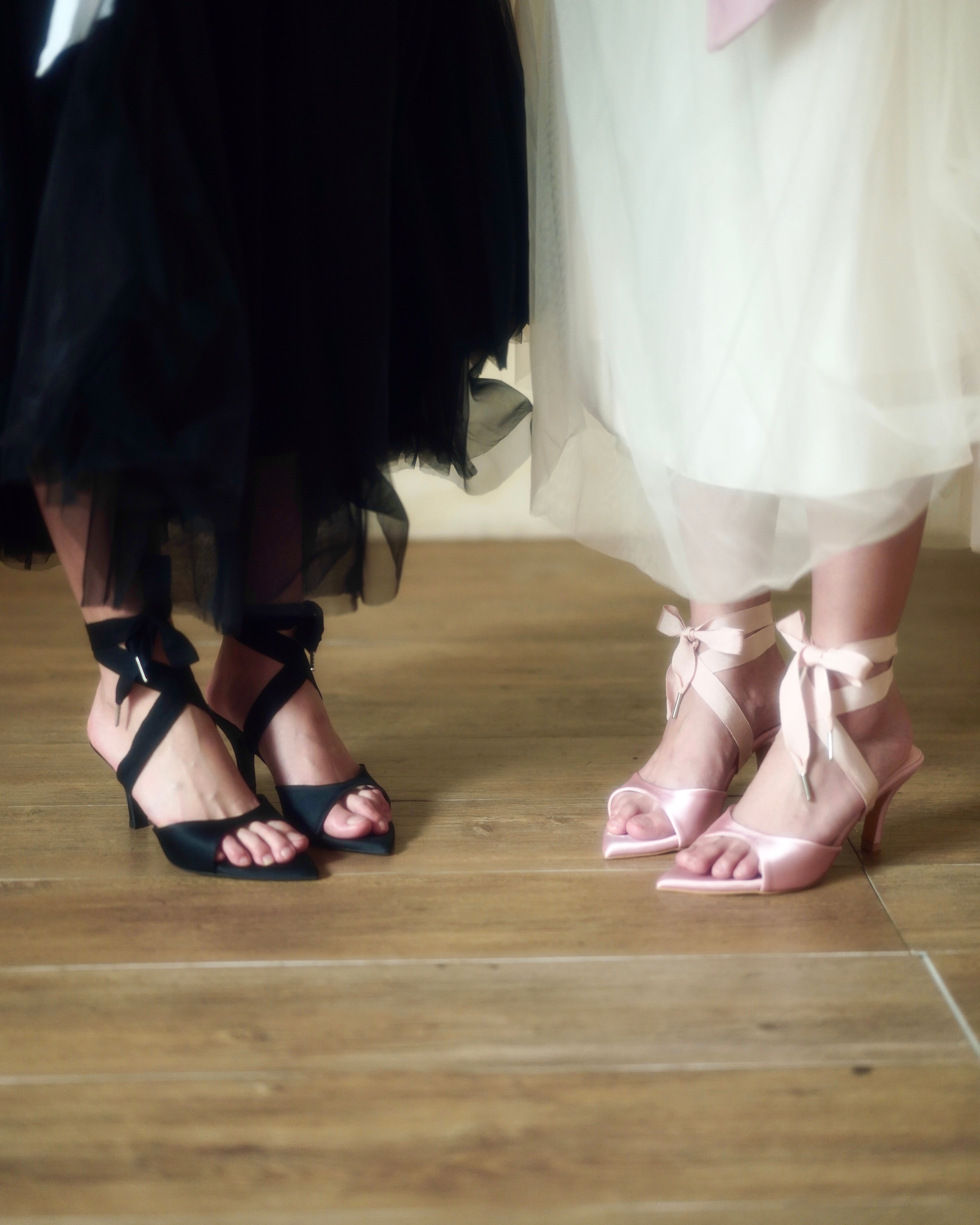 On Point Ballet Heels 7cm in Black