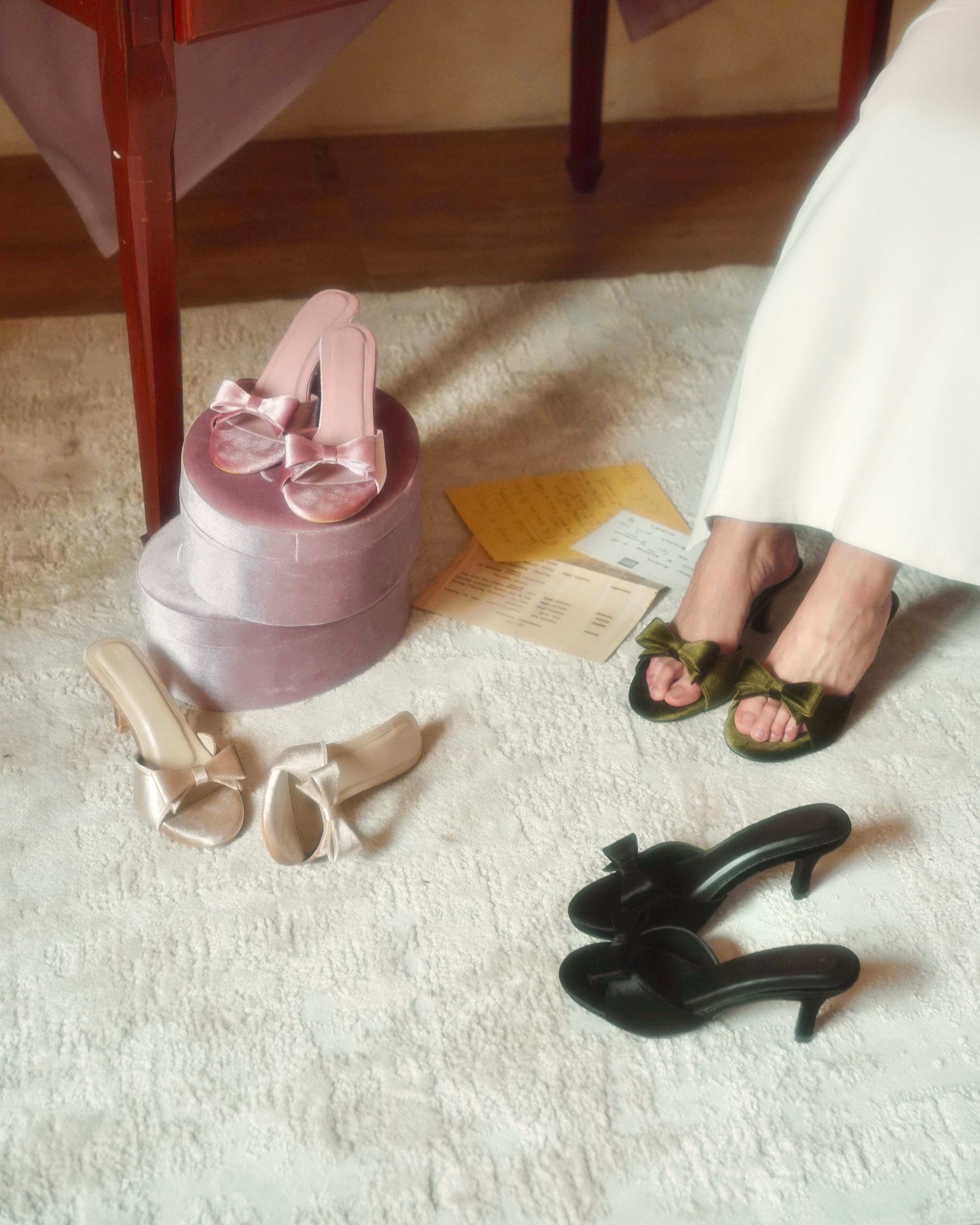 Margot Heels 7cm in Pink