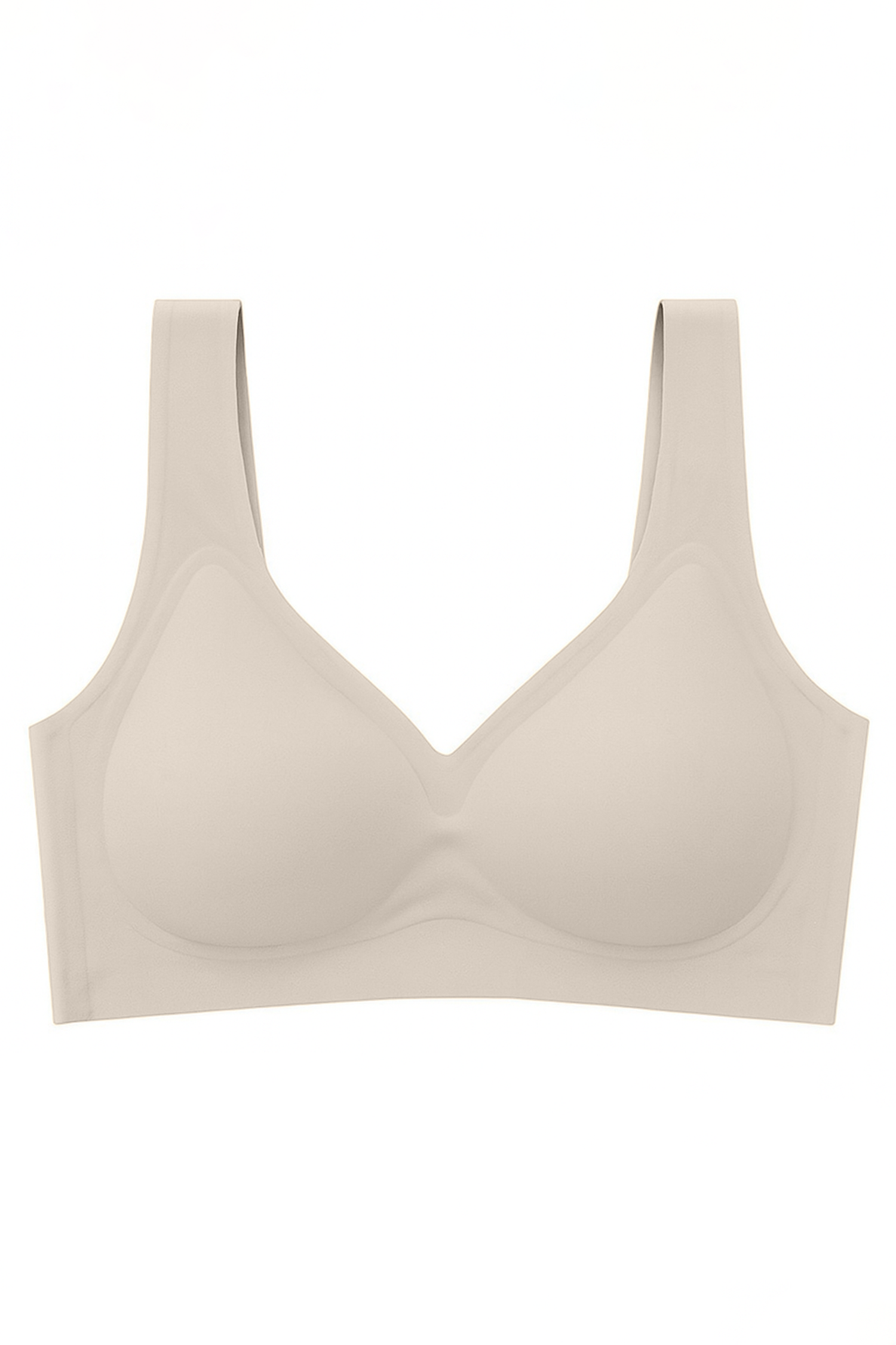 Coverage Support Bra in Milk