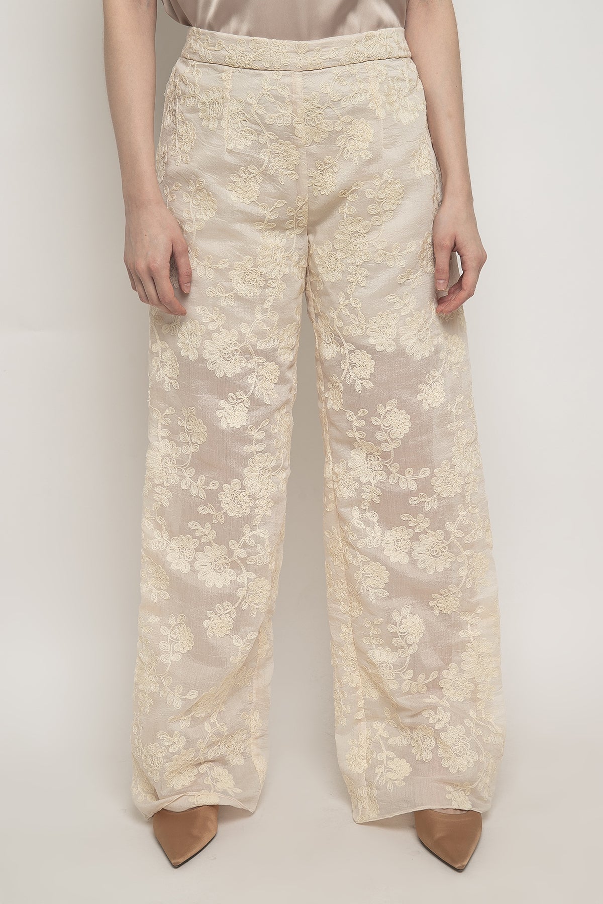 Khan Pants In Cream