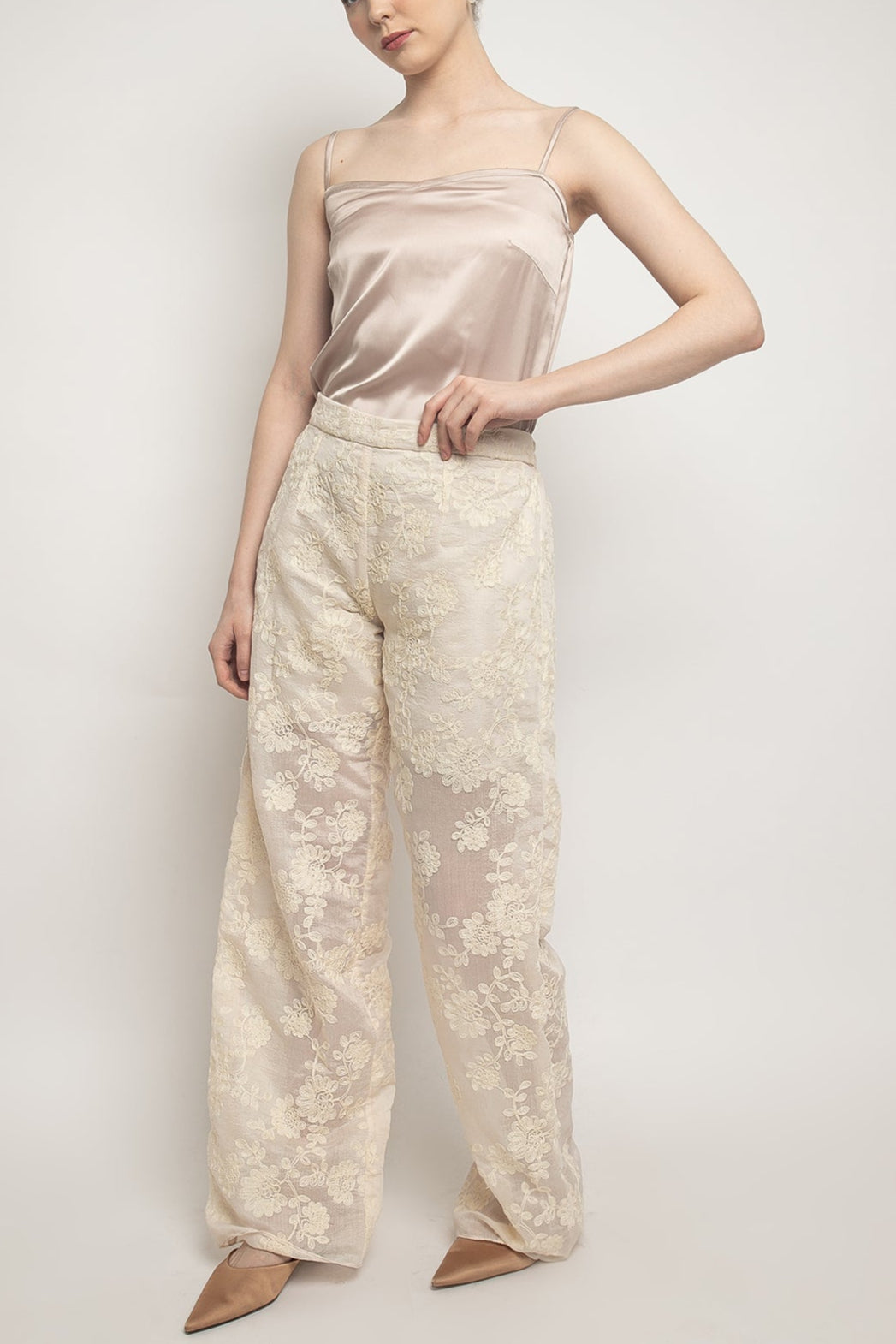 Khan Pants In Cream