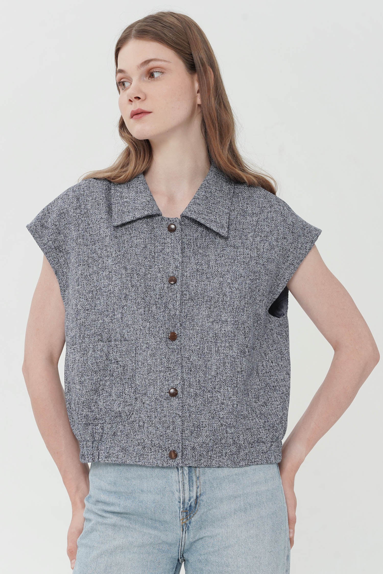 Oberon Top In Blue