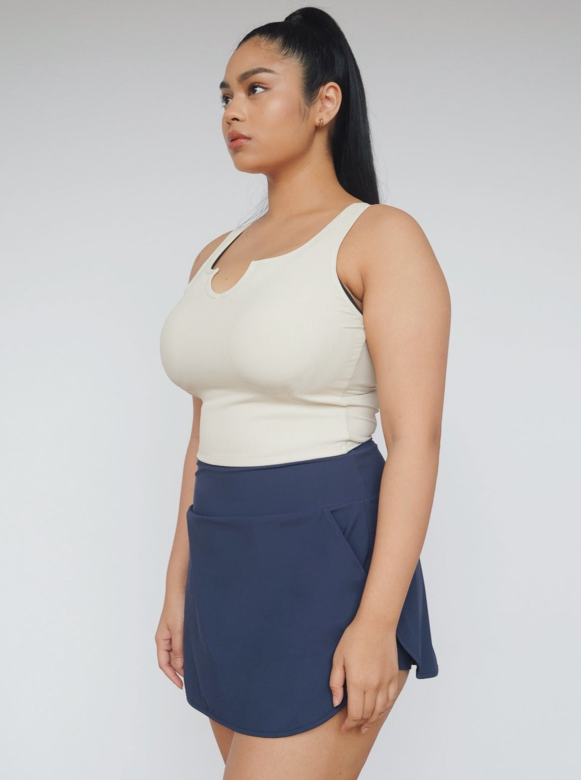 Match Skirt in Navy