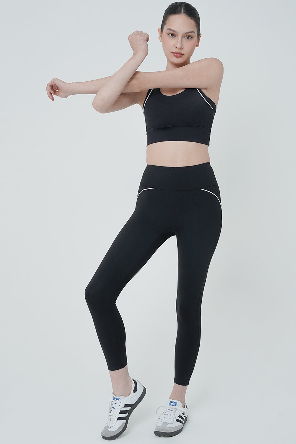 Race Legging in Black-Restock