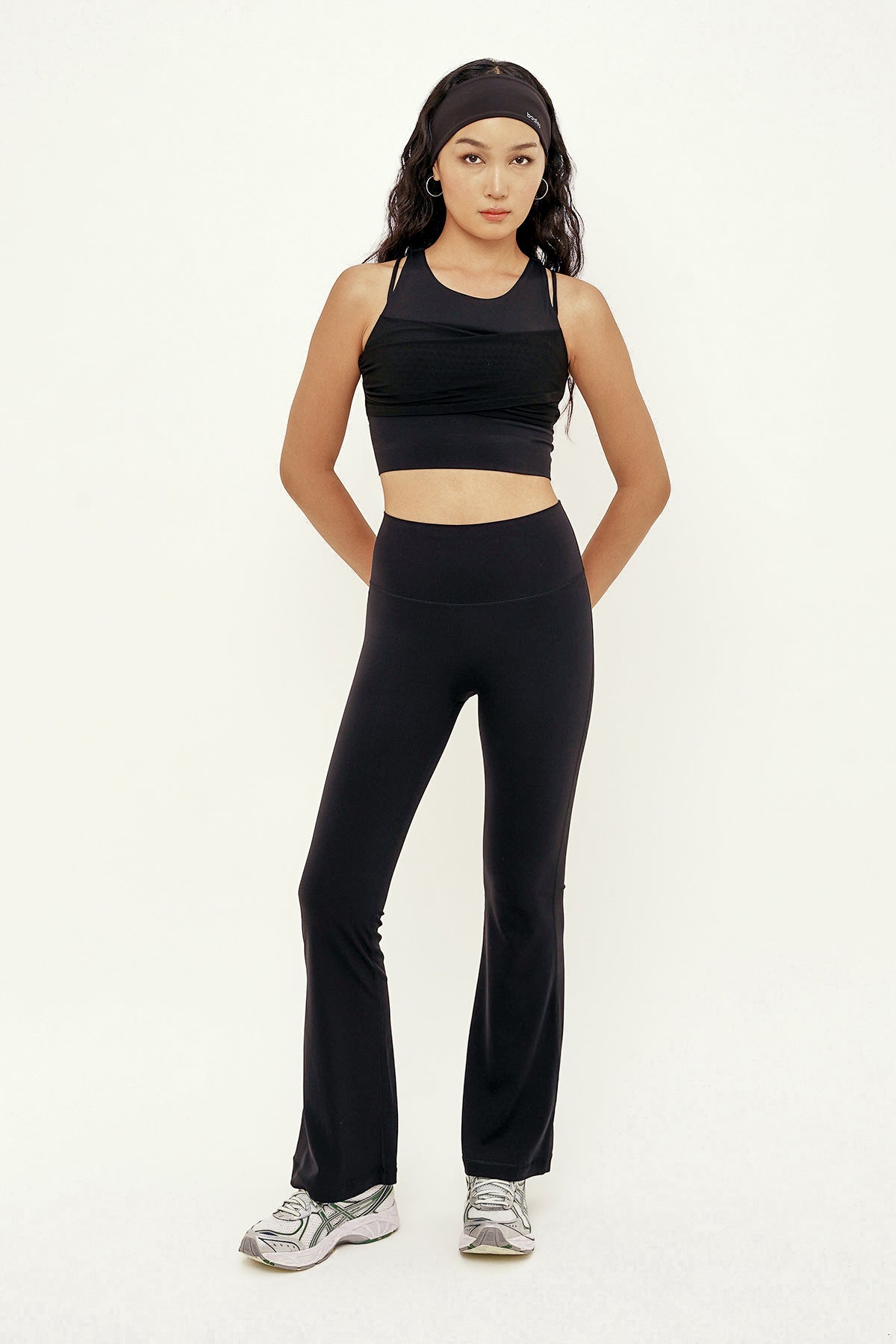 Ultralite Flare Pants in Black