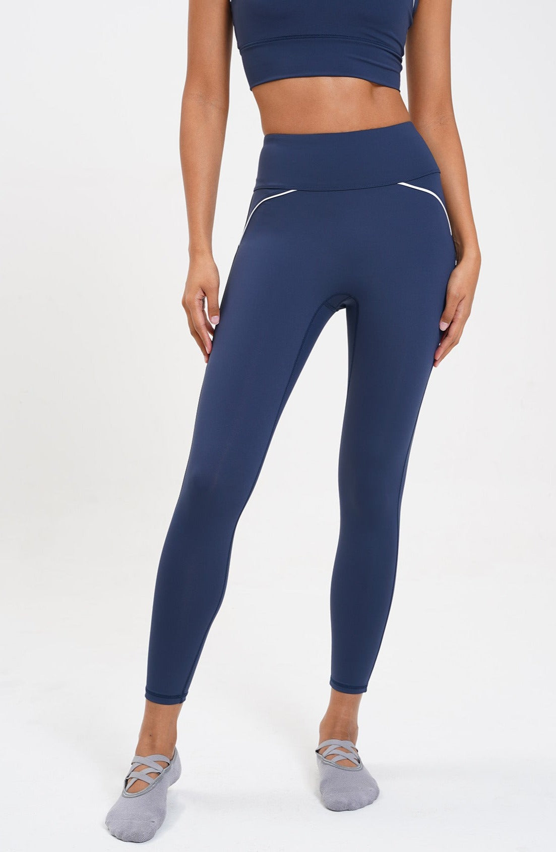 Race Legging in Navy (1 Left)