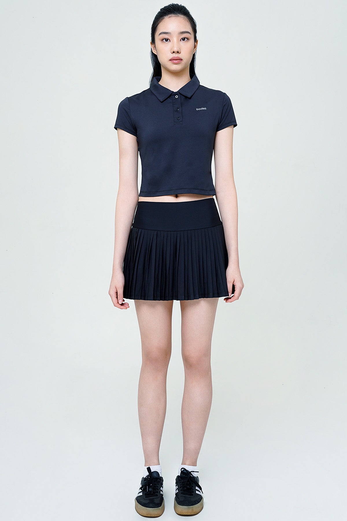 Standard Polo Top in Black