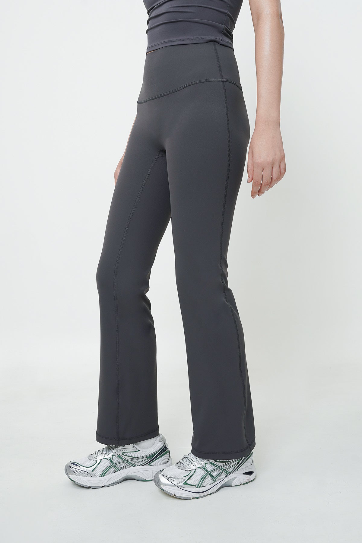 Ultralite Flare Pants in Graphite Grey