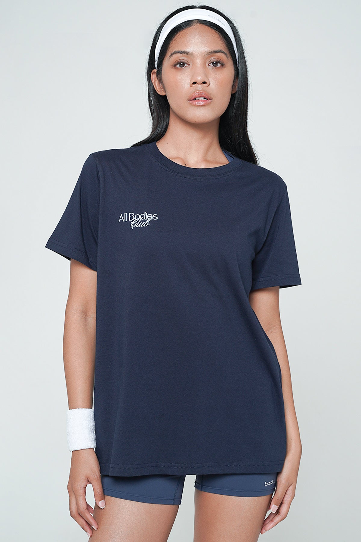 All Bodies Club T-shirt in Navy