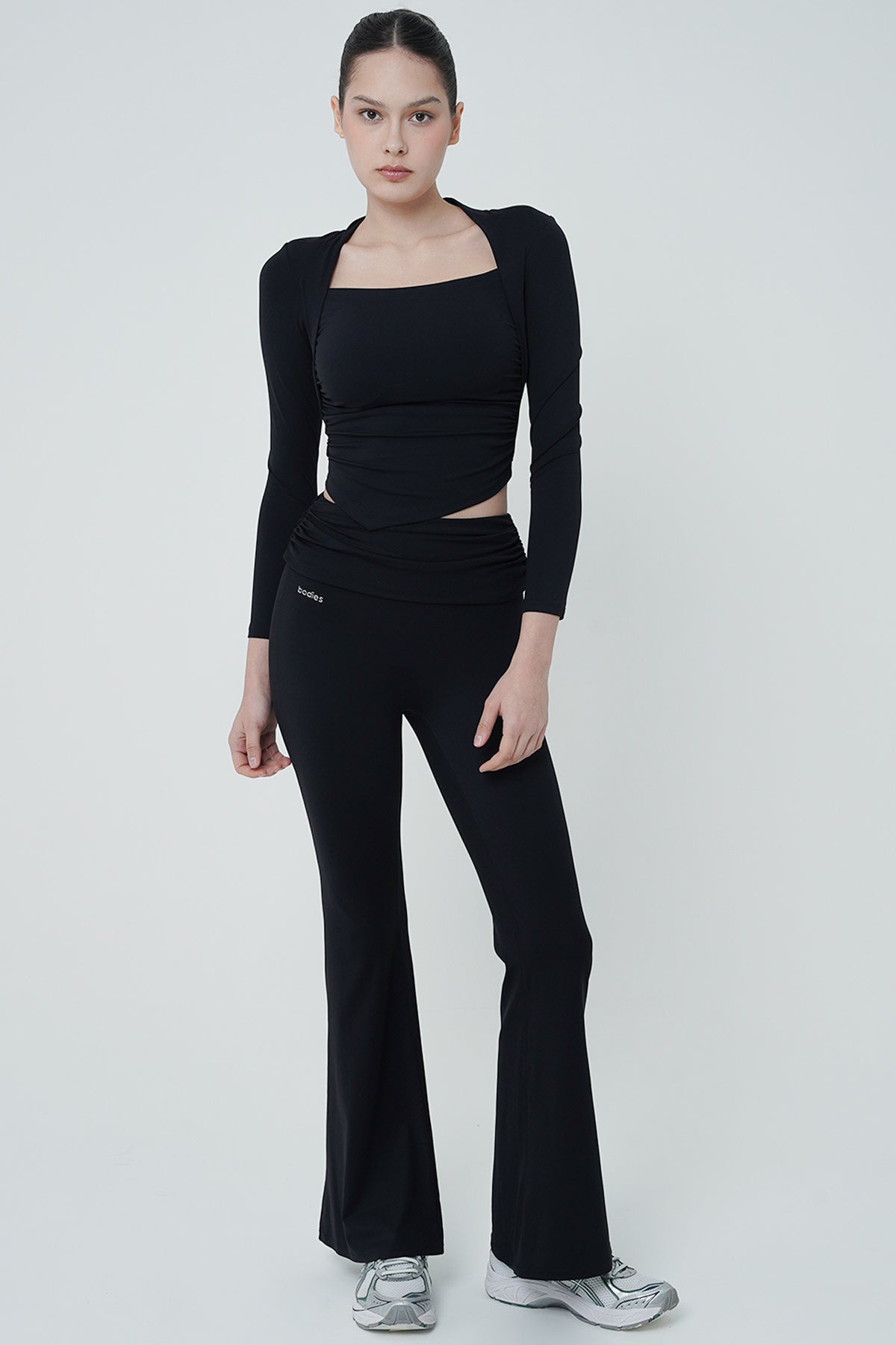 Enchant Flare Pants in Black - Restock