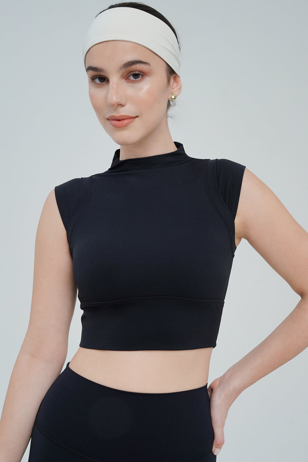 Charge Bra Top in Black